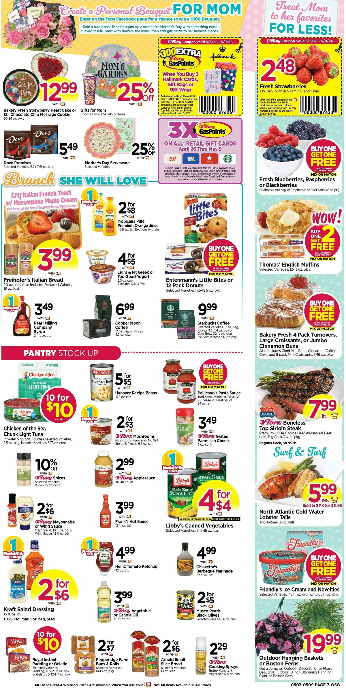 Tops Friendly Markets Weekly Ad from May 3