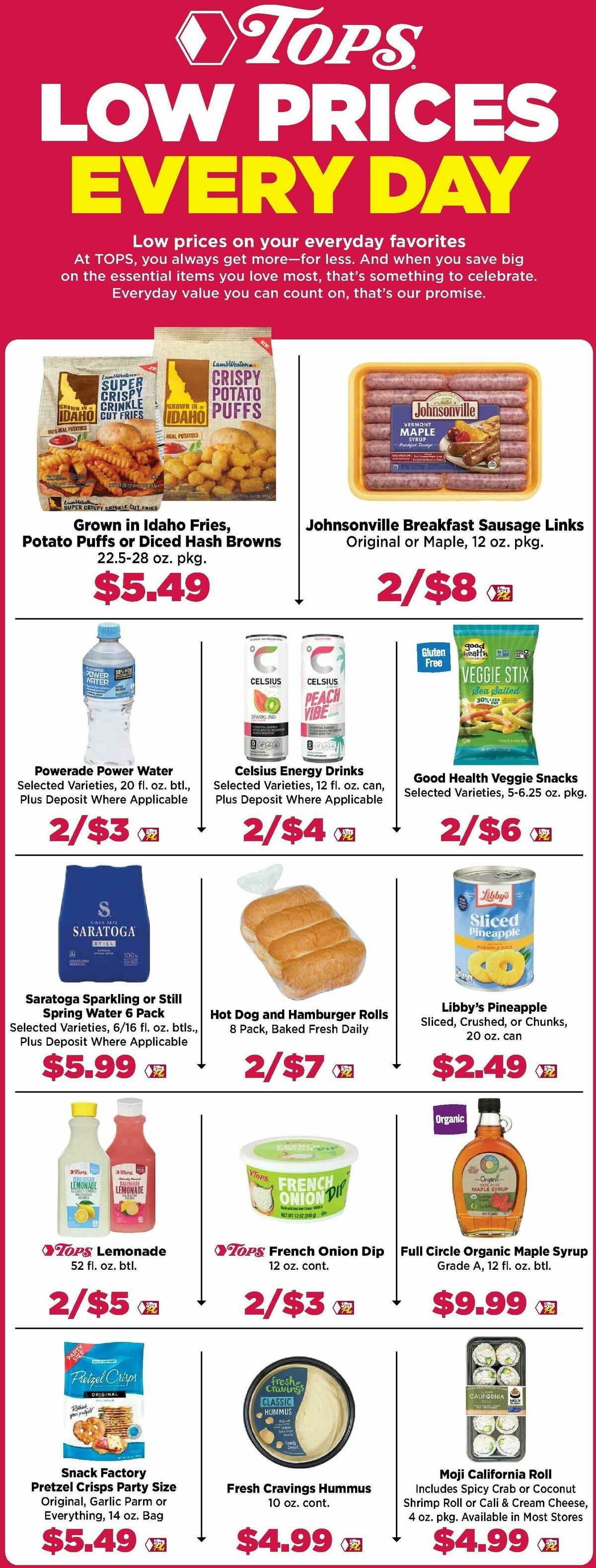 Tops Friendly Markets Weekly Ad from May 3