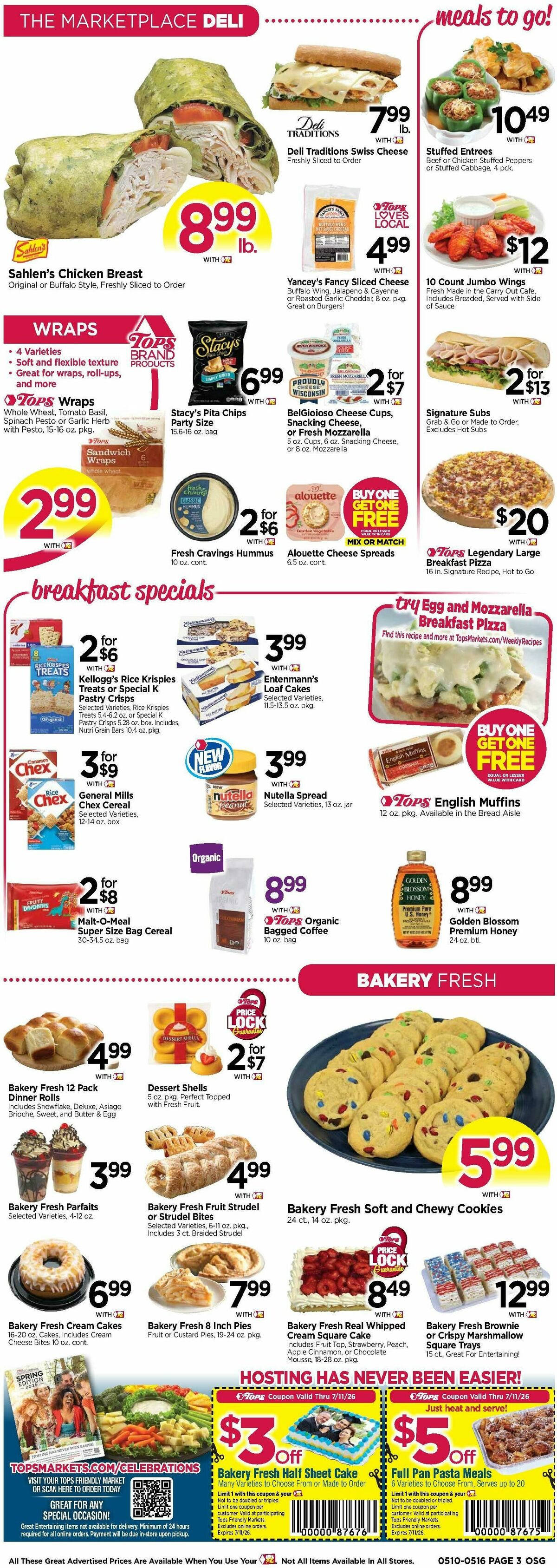 Tops Friendly Markets Weekly Ad from May 10