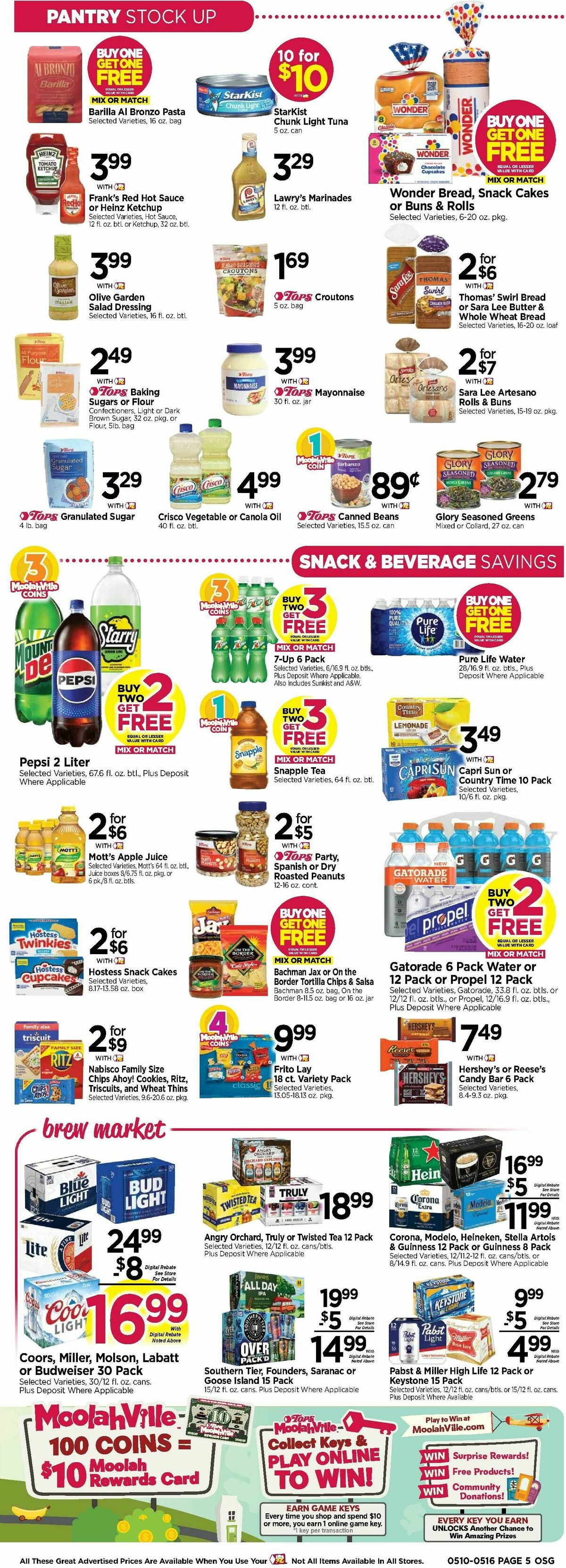 Tops Friendly Markets Weekly Ad from May 10