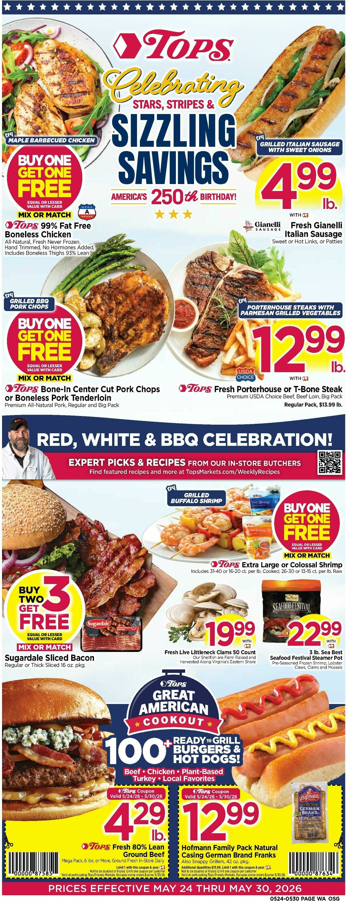 Tops Friendly Markets Weekly Ad from May 24