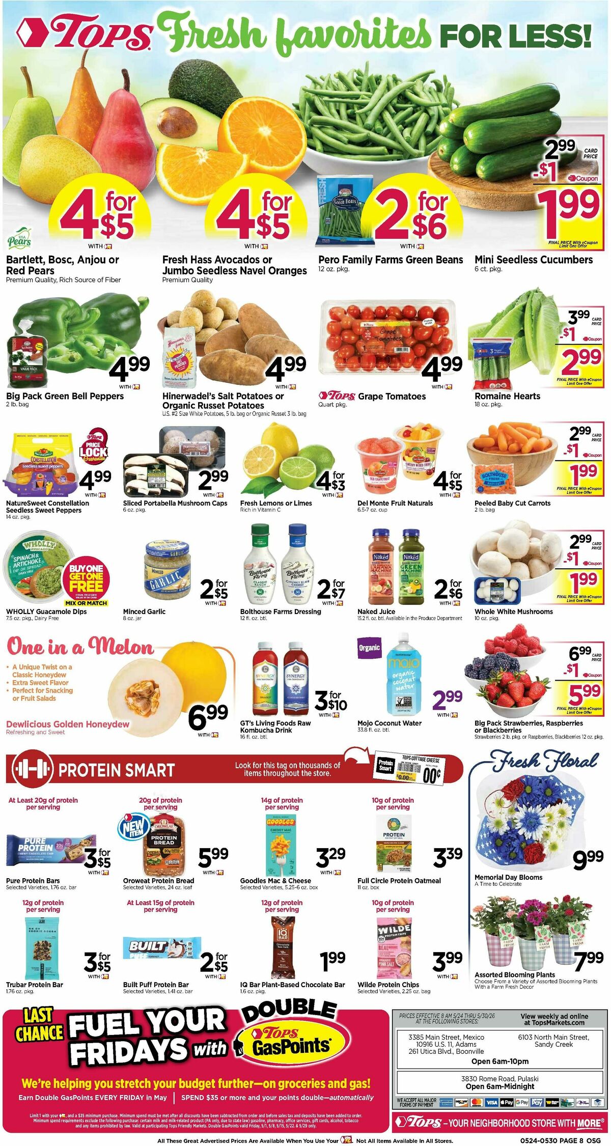 Tops Friendly Markets Weekly Ad from May 24