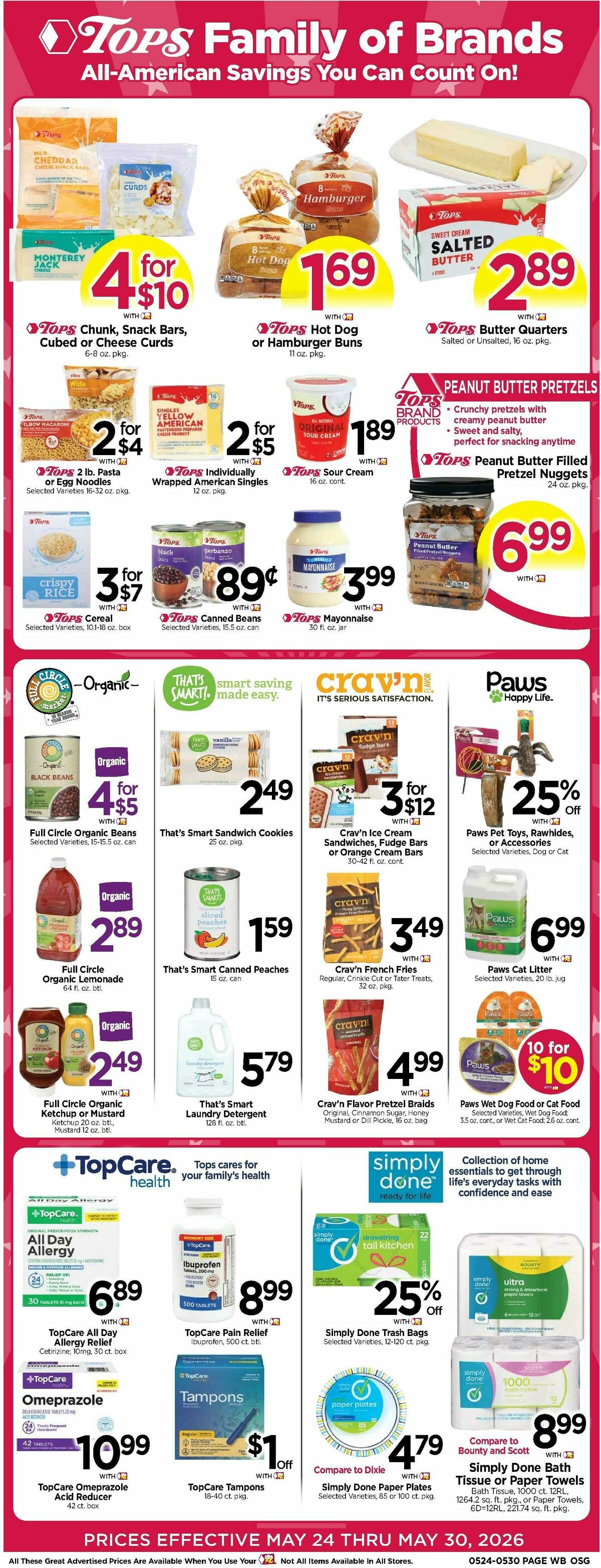 Tops Friendly Markets Weekly Ad from May 24