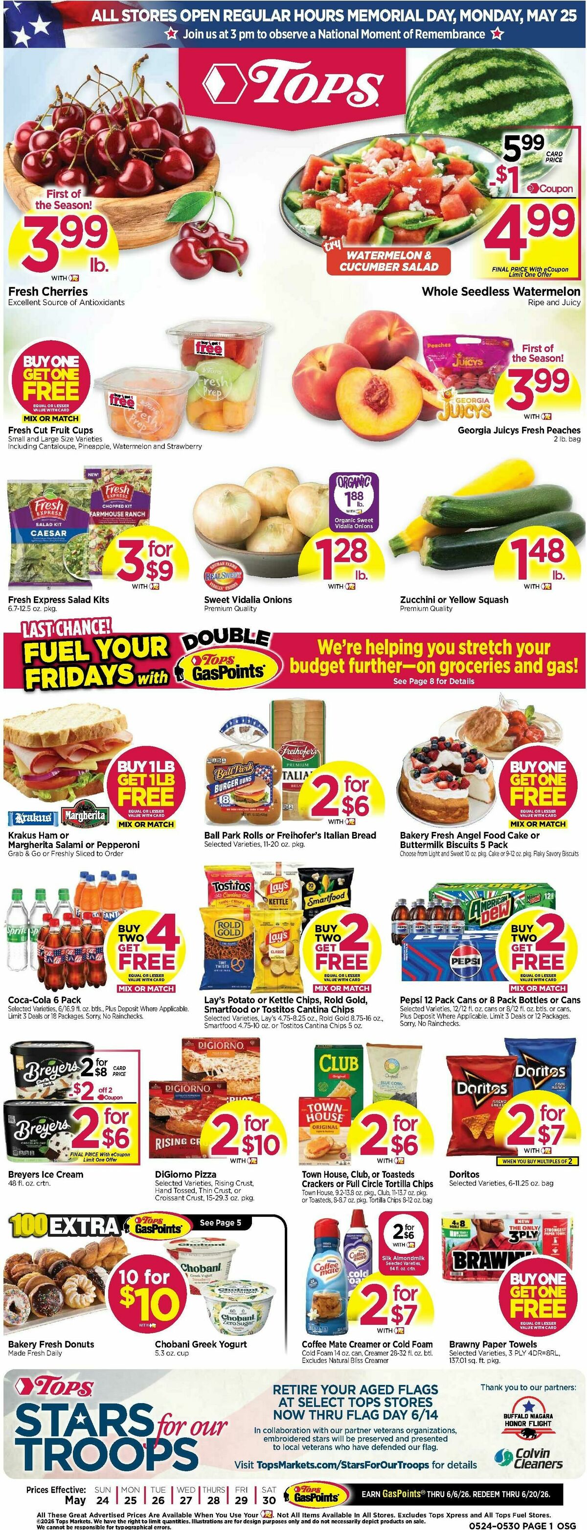 Tops Friendly Markets Weekly Ad from May 24