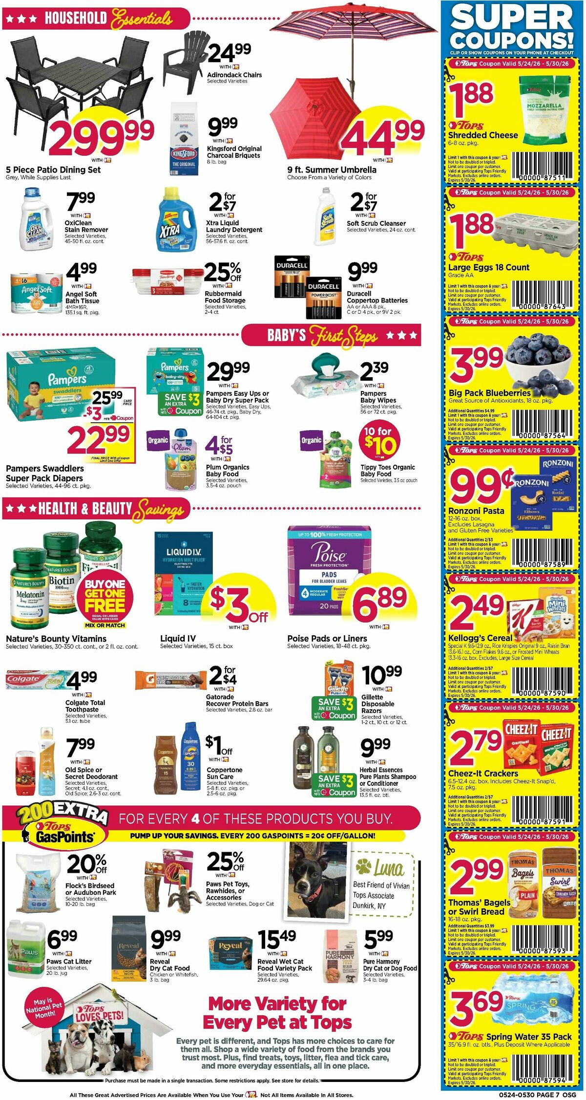 Tops Friendly Markets Weekly Ad from May 24