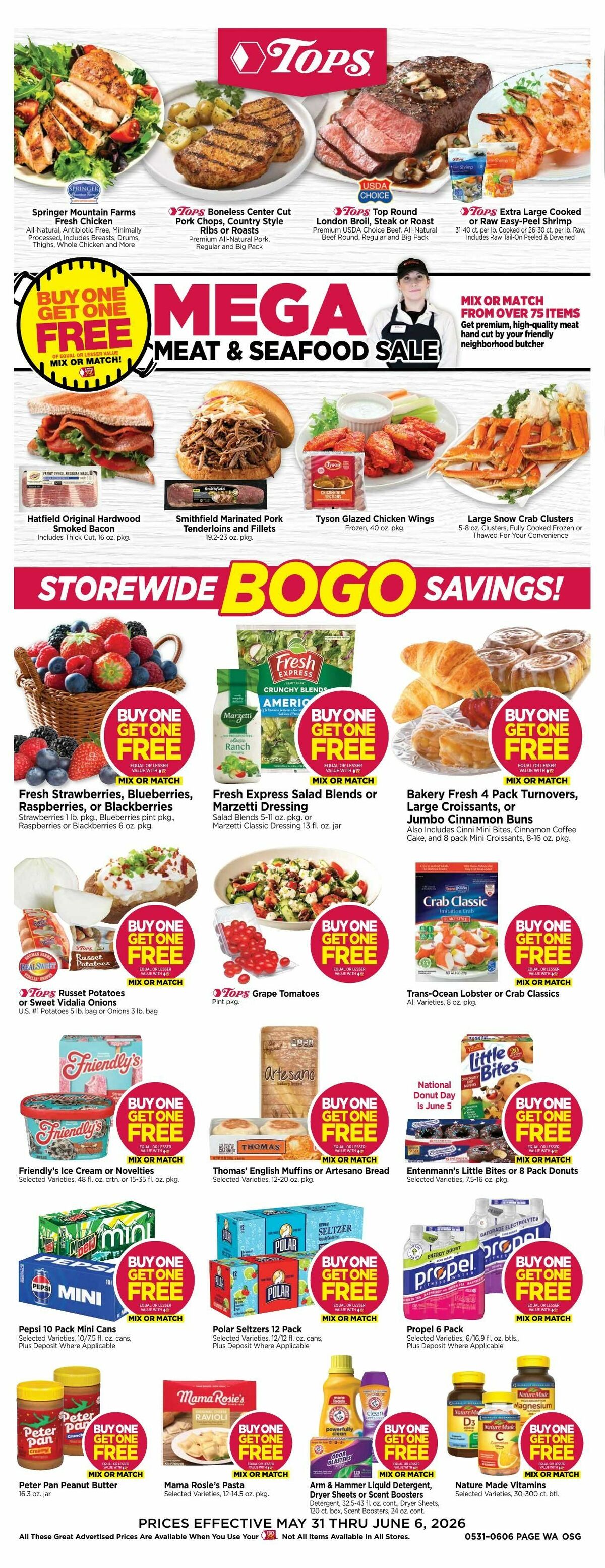Tops Friendly Markets Weekly Ad from May 31