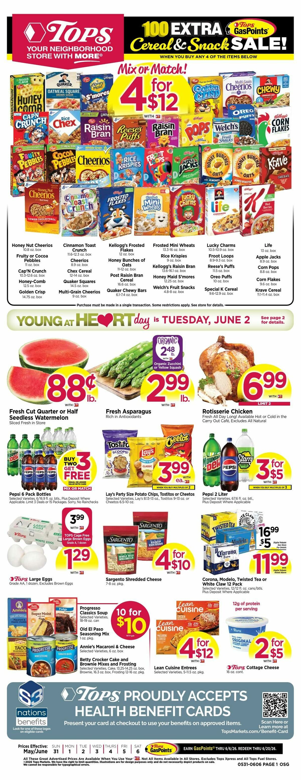 Tops Friendly Markets Weekly Ad from May 31