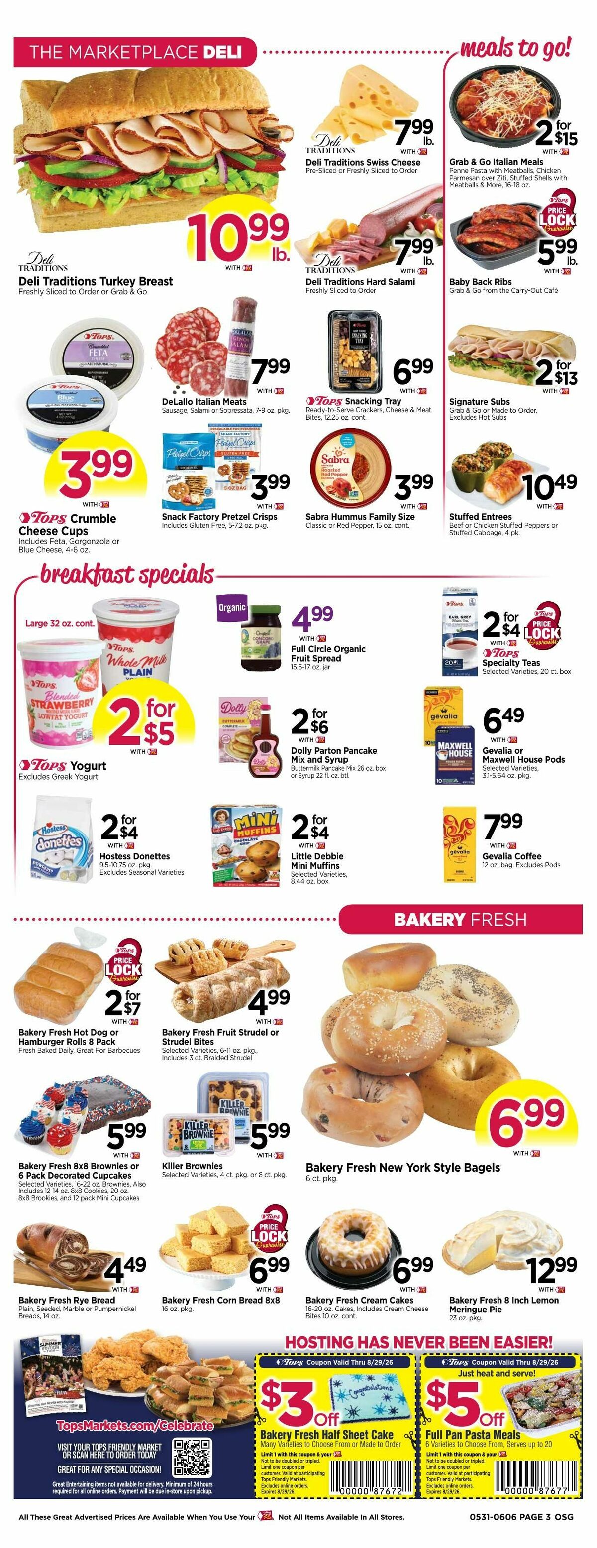 Tops Friendly Markets Weekly Ad from May 31