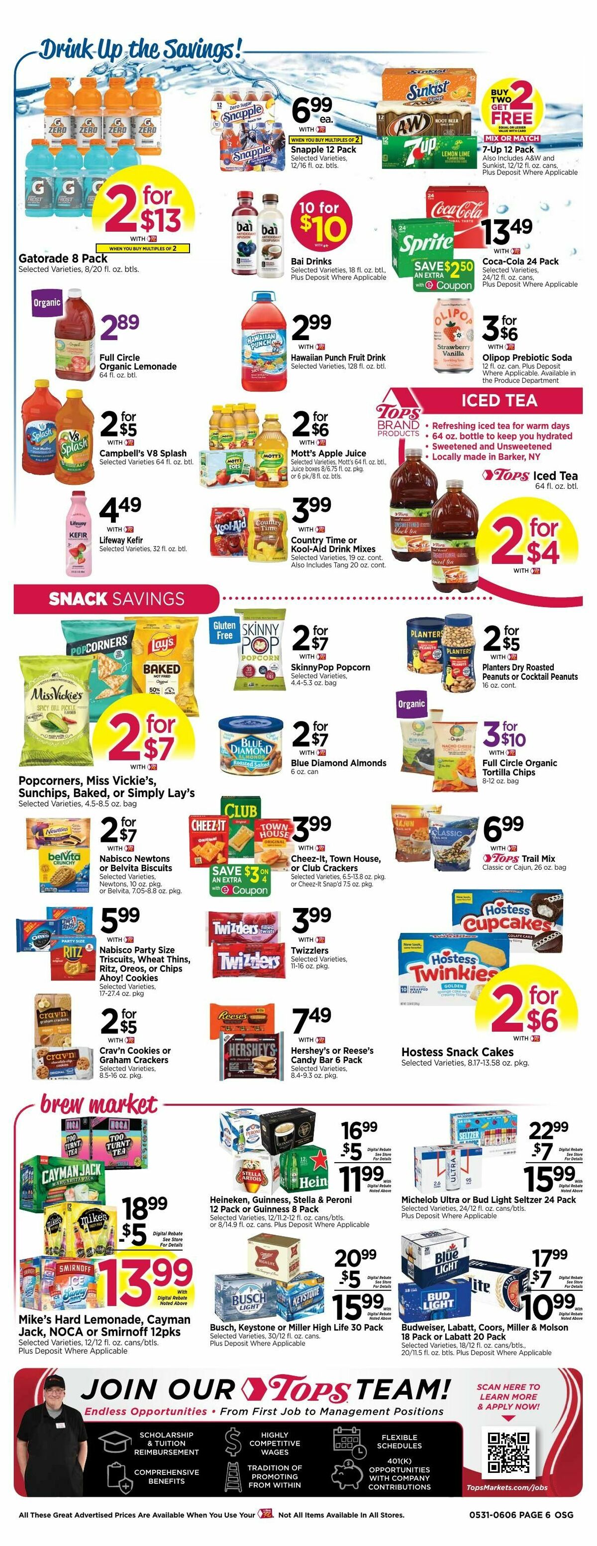 Tops Friendly Markets Weekly Ad from May 31