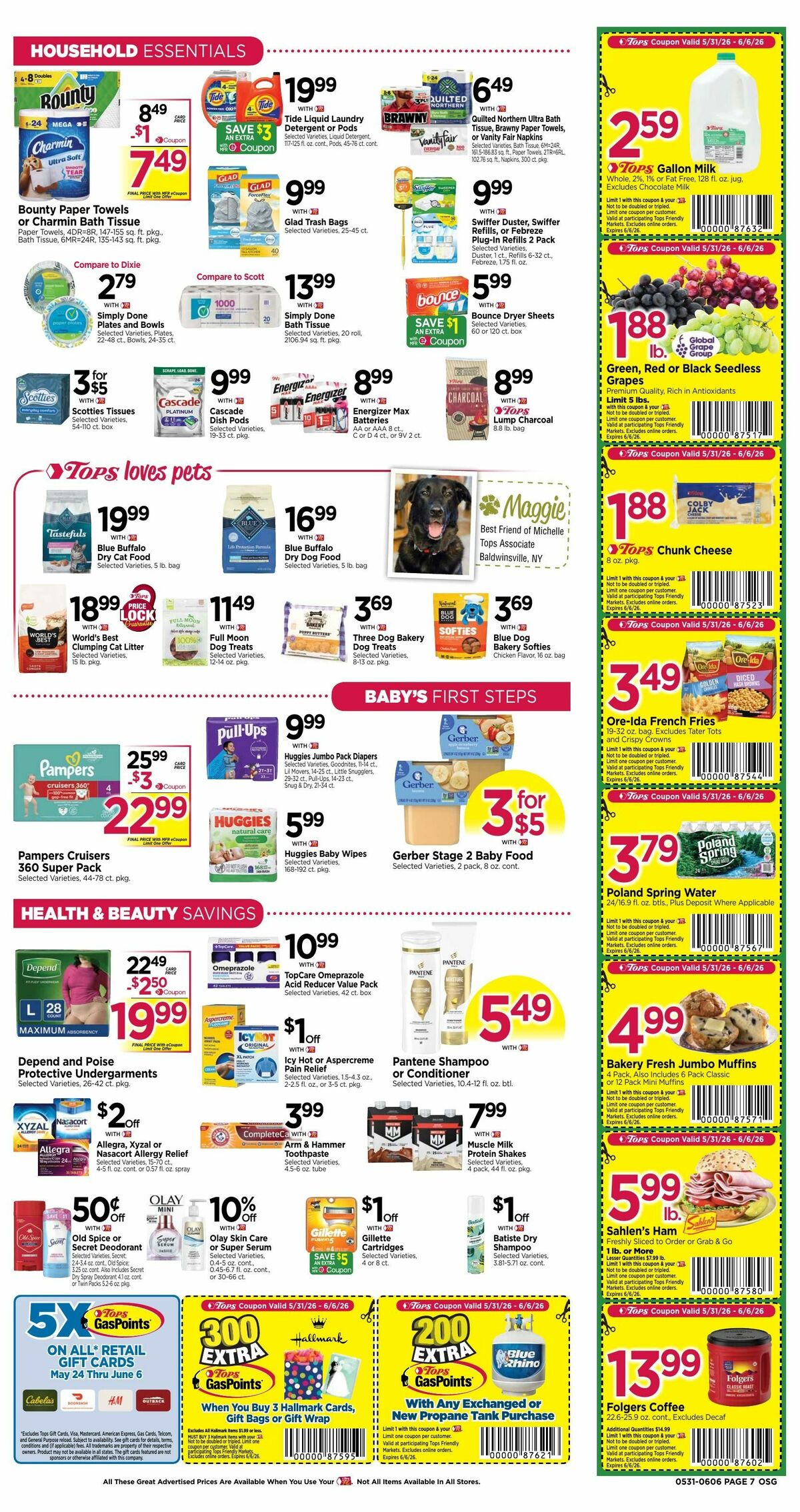 Tops Friendly Markets Weekly Ad from May 31