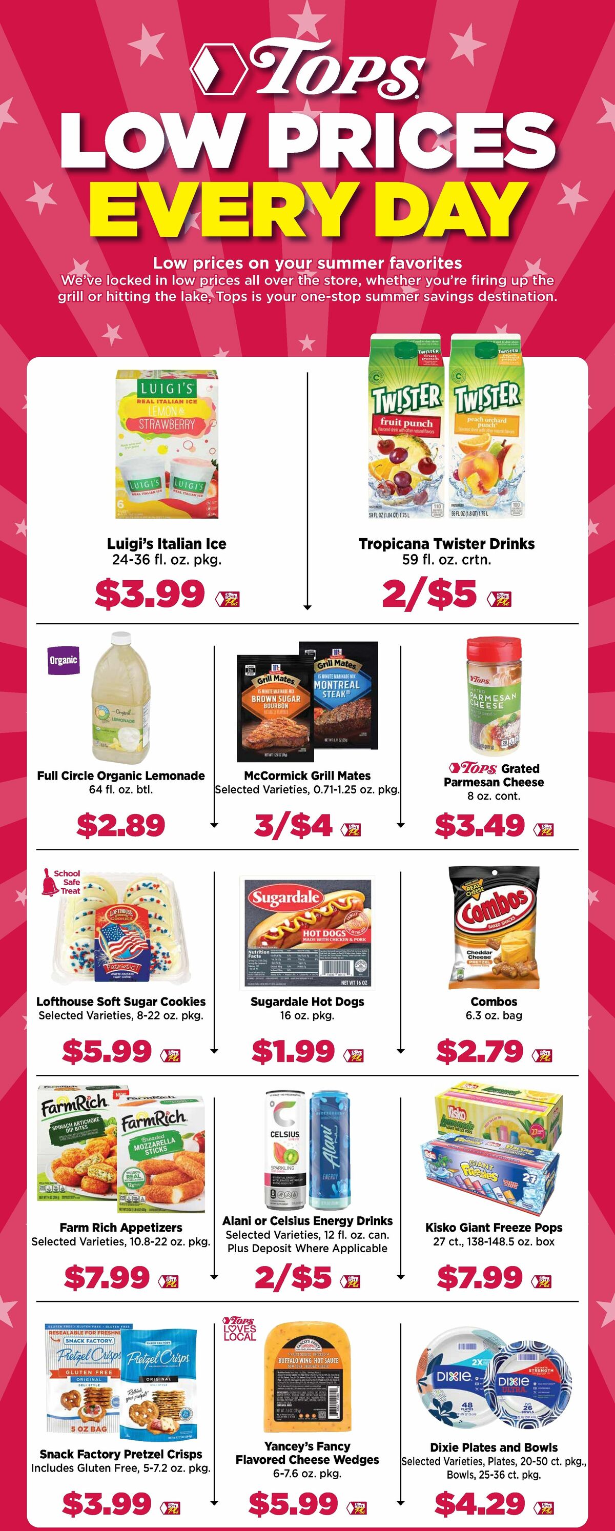 Tops Friendly Markets Weekly Ad from June 7