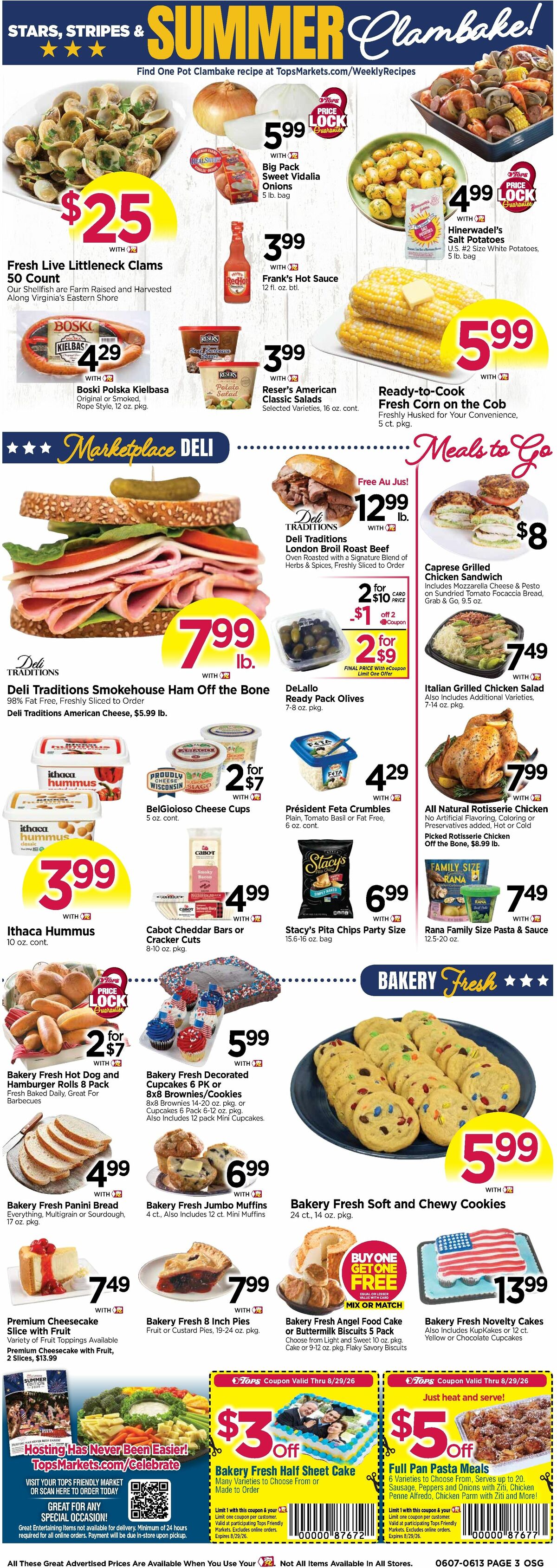 Tops Friendly Markets Weekly Ad from June 7