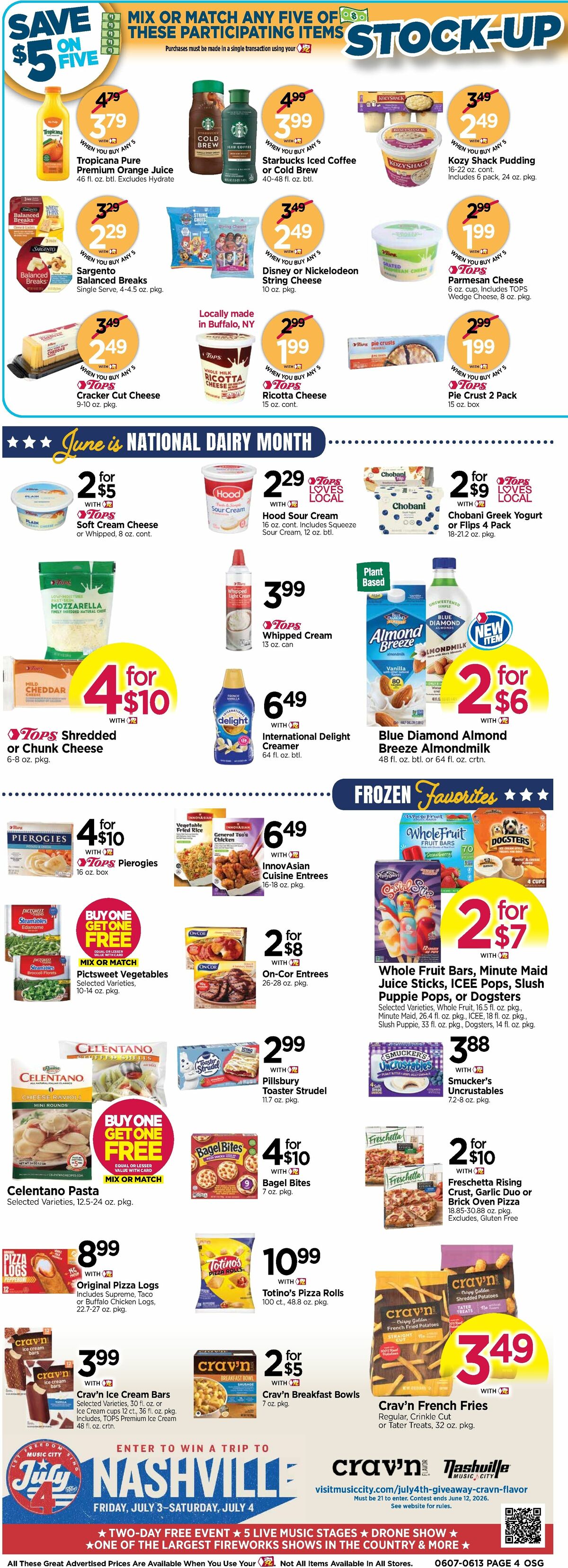 Tops Friendly Markets Weekly Ad from June 7