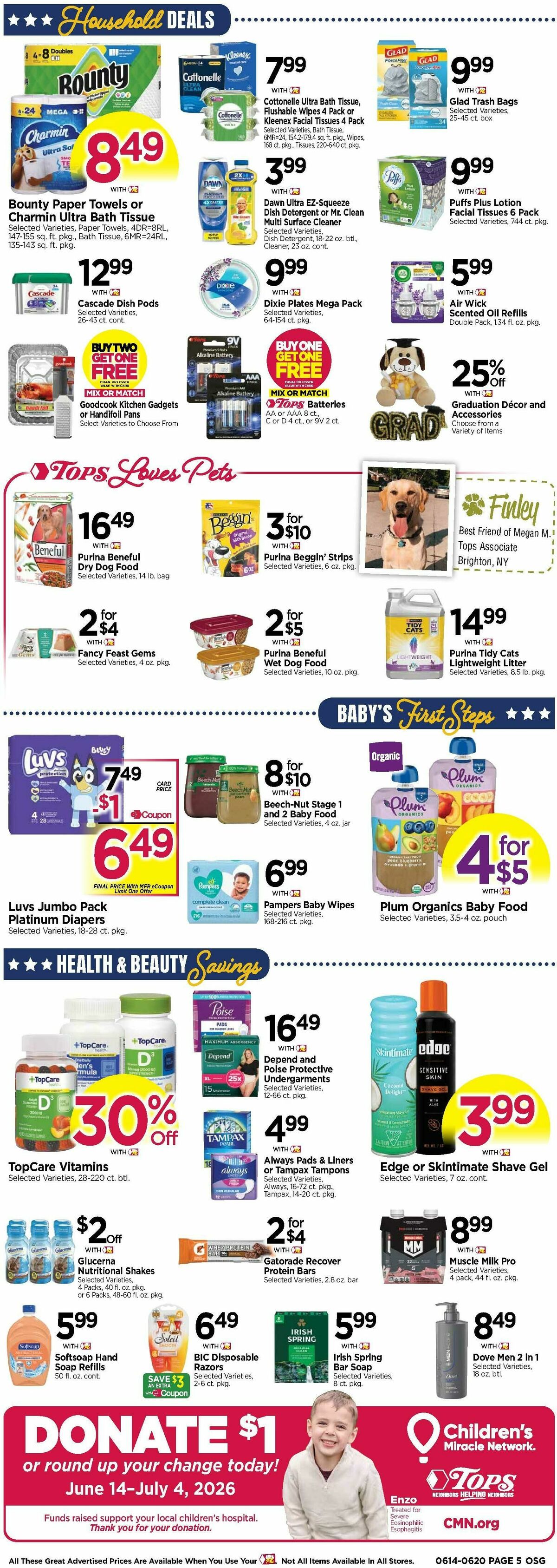 Tops Friendly Markets Weekly Ad from June 14