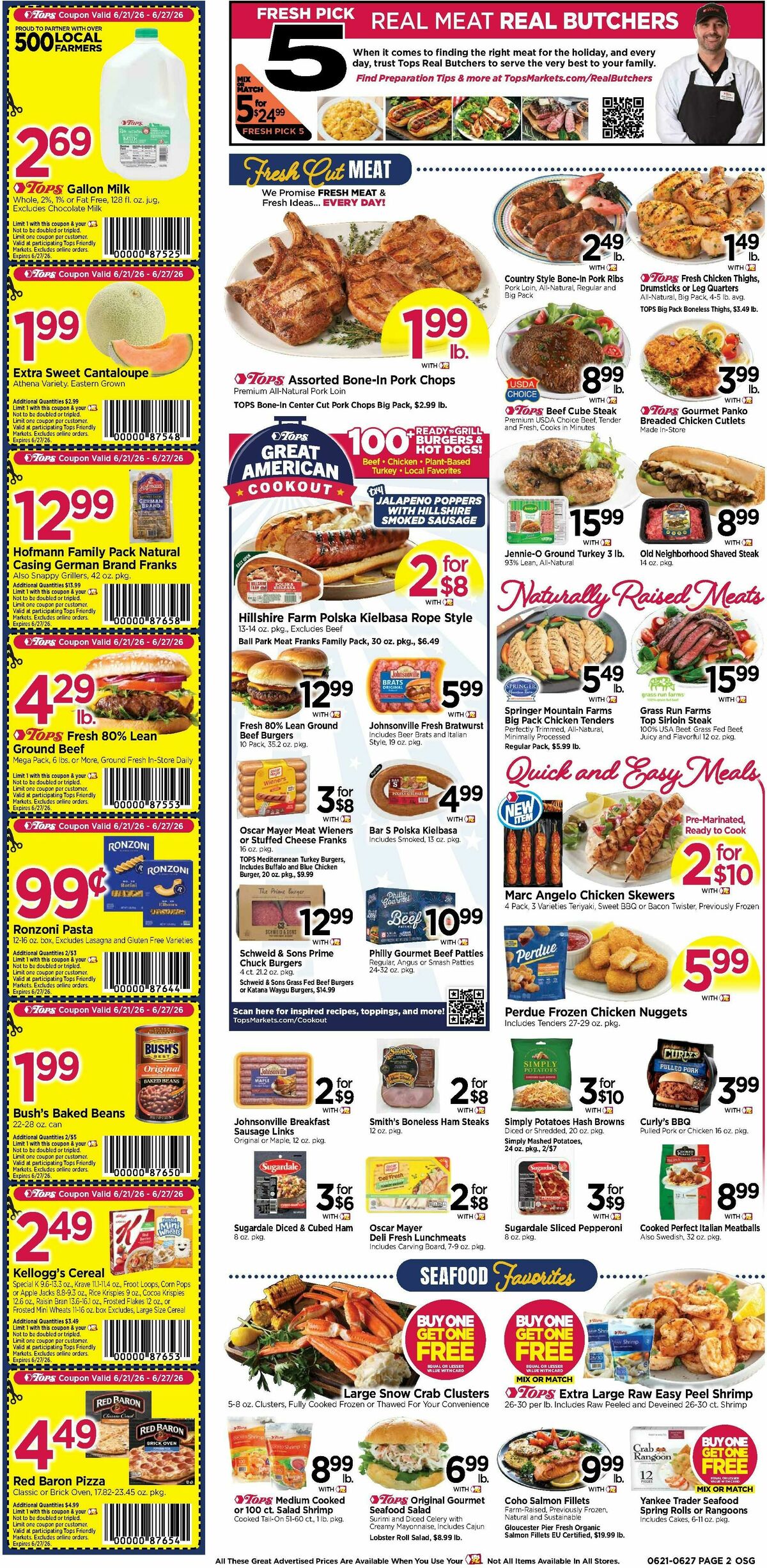 Tops Friendly Markets Weekly Ad from June 21