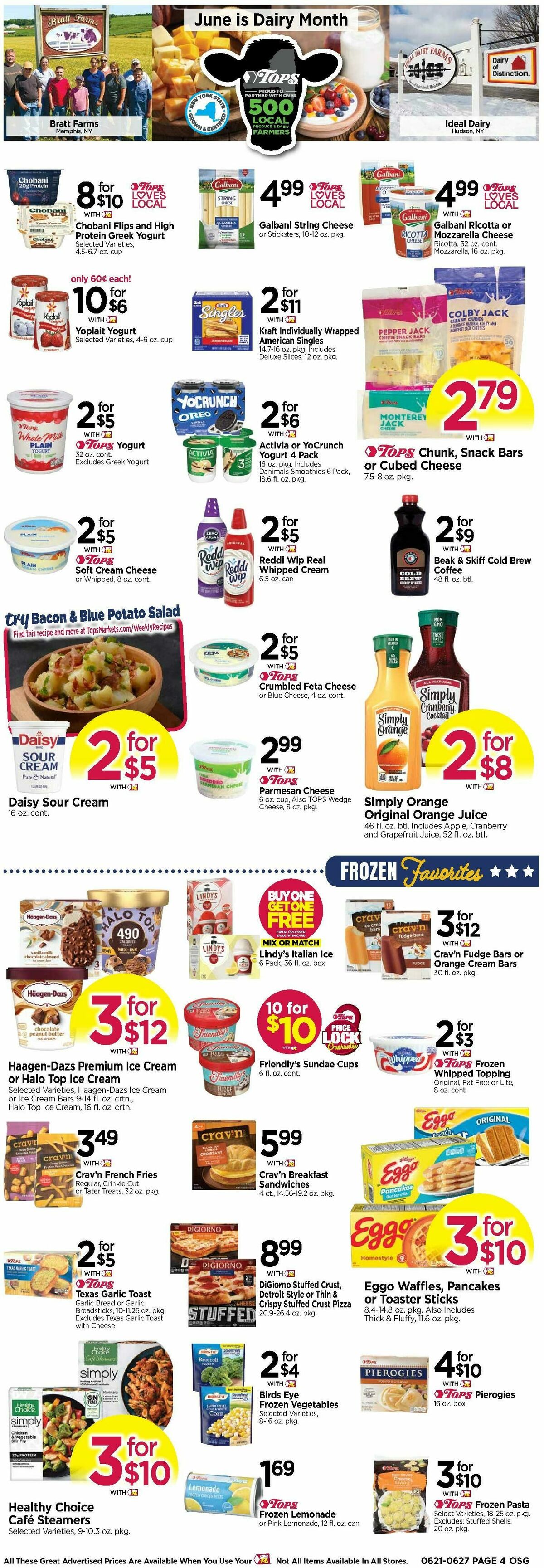 Tops Friendly Markets Weekly Ad from June 21