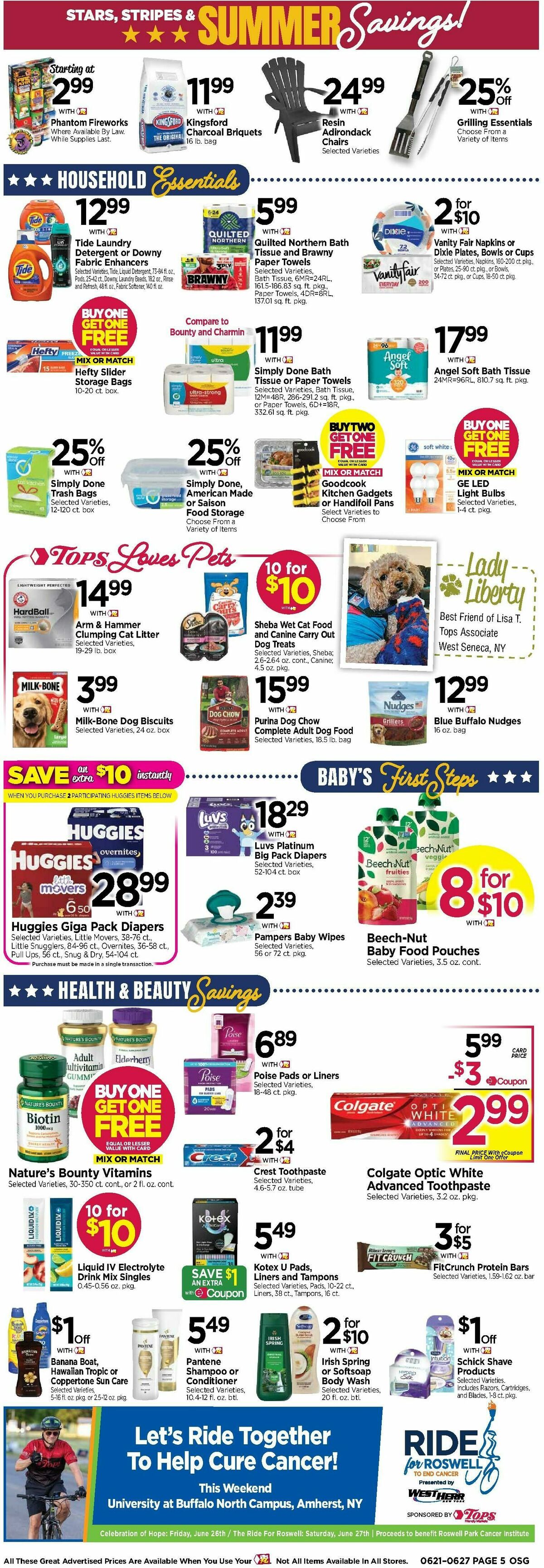 Tops Friendly Markets Weekly Ad from June 21