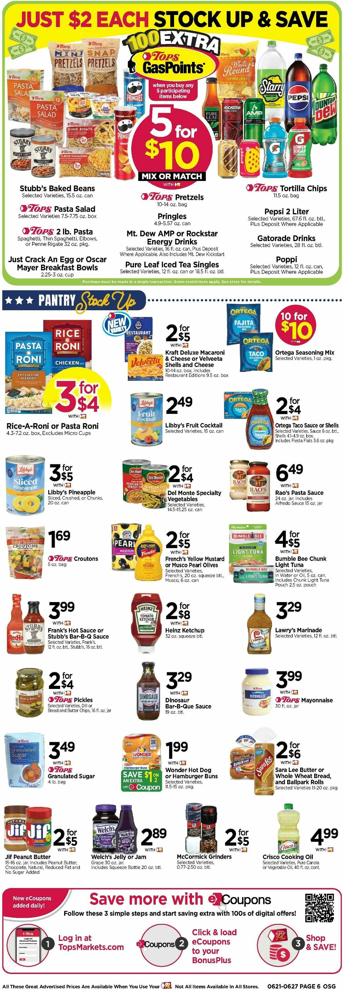 Tops Friendly Markets Weekly Ad from June 21