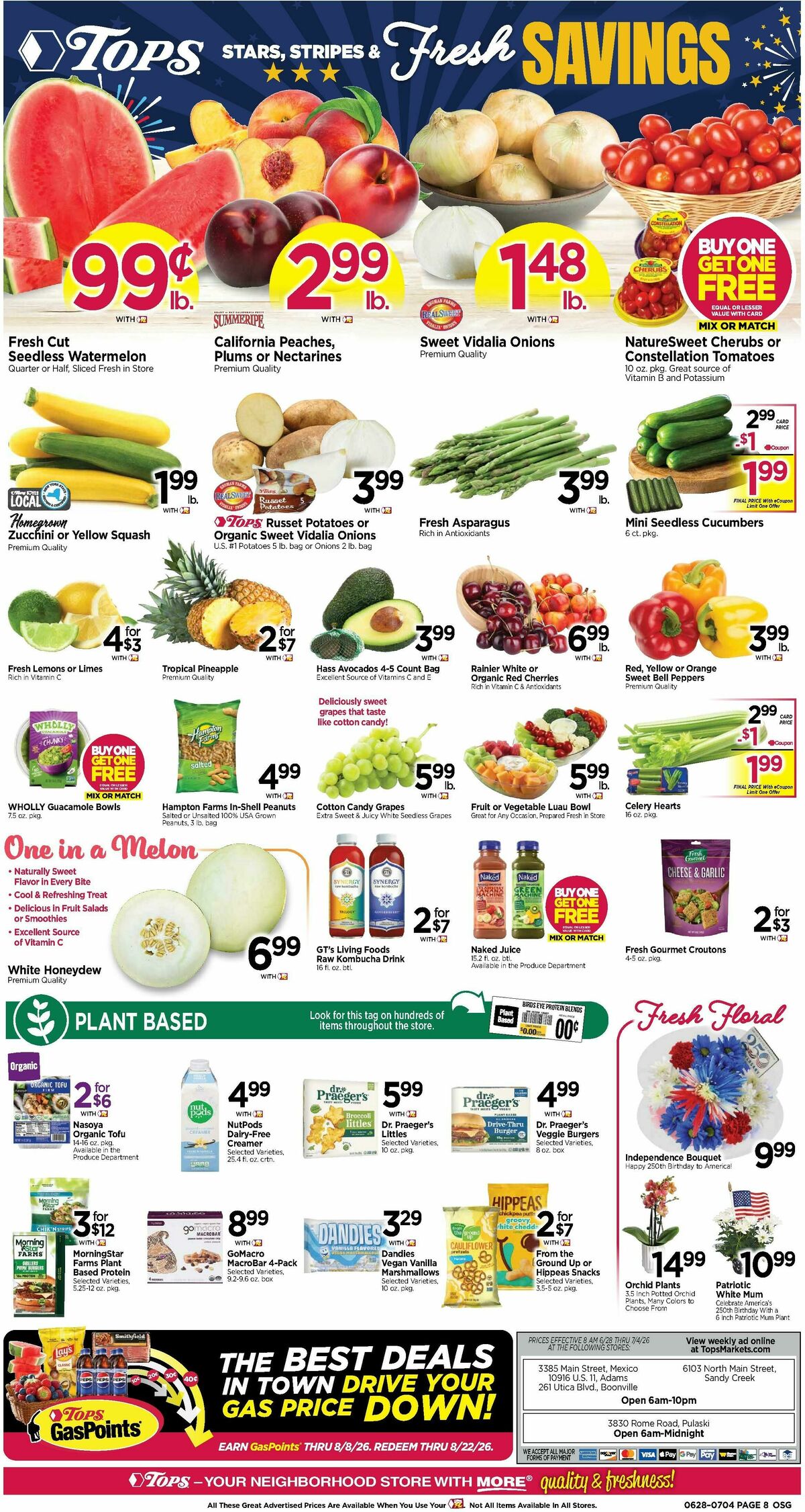 Tops Friendly Markets Weekly Ad from June 28