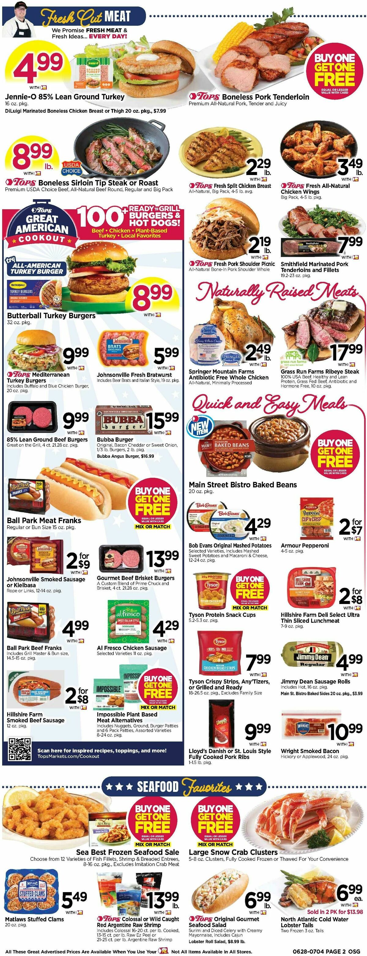 Tops Friendly Markets Weekly Ad from June 28