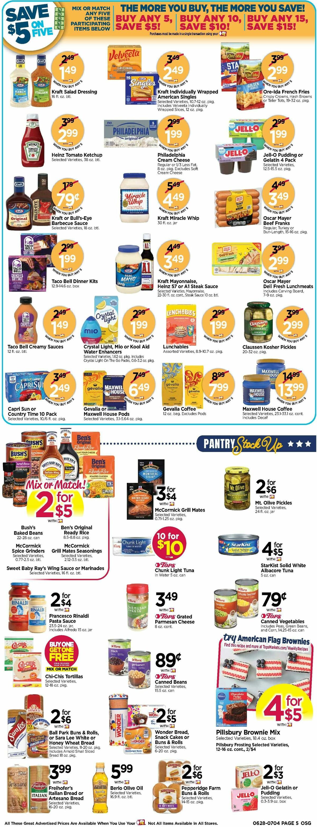 Tops Friendly Markets Weekly Ad from June 28