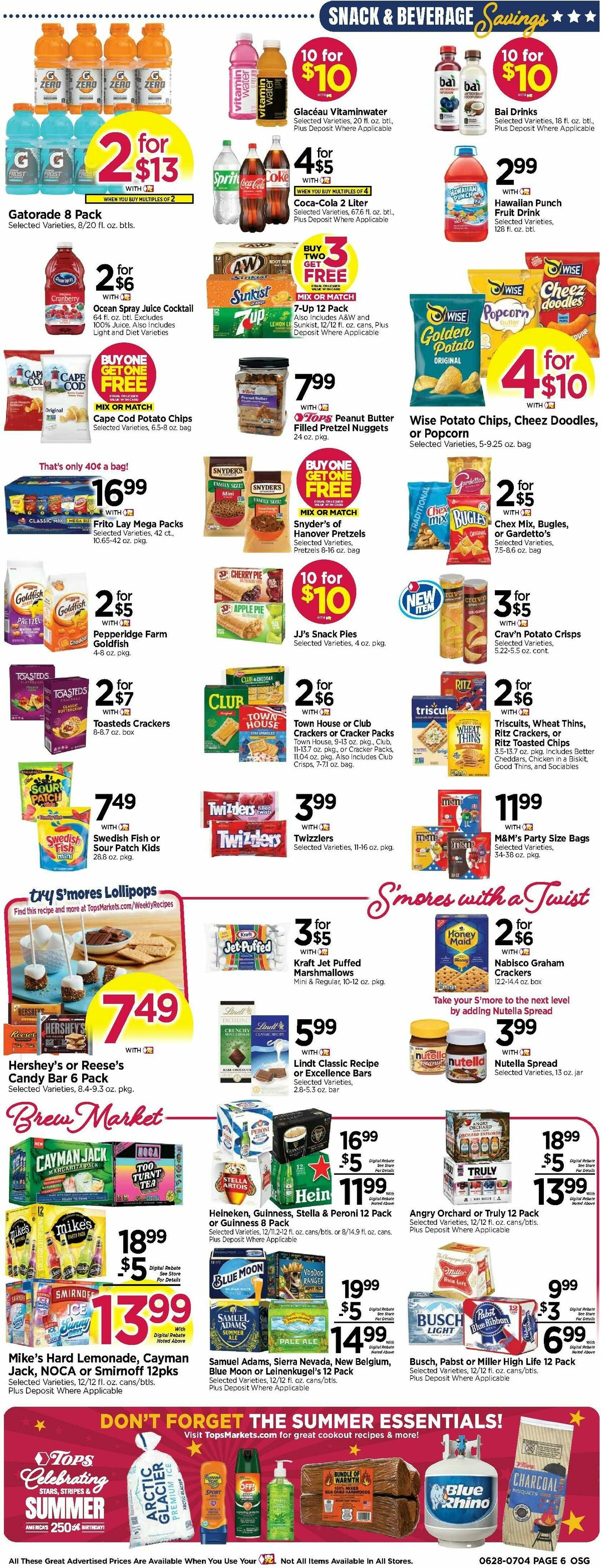 Tops Friendly Markets Weekly Ad from June 28