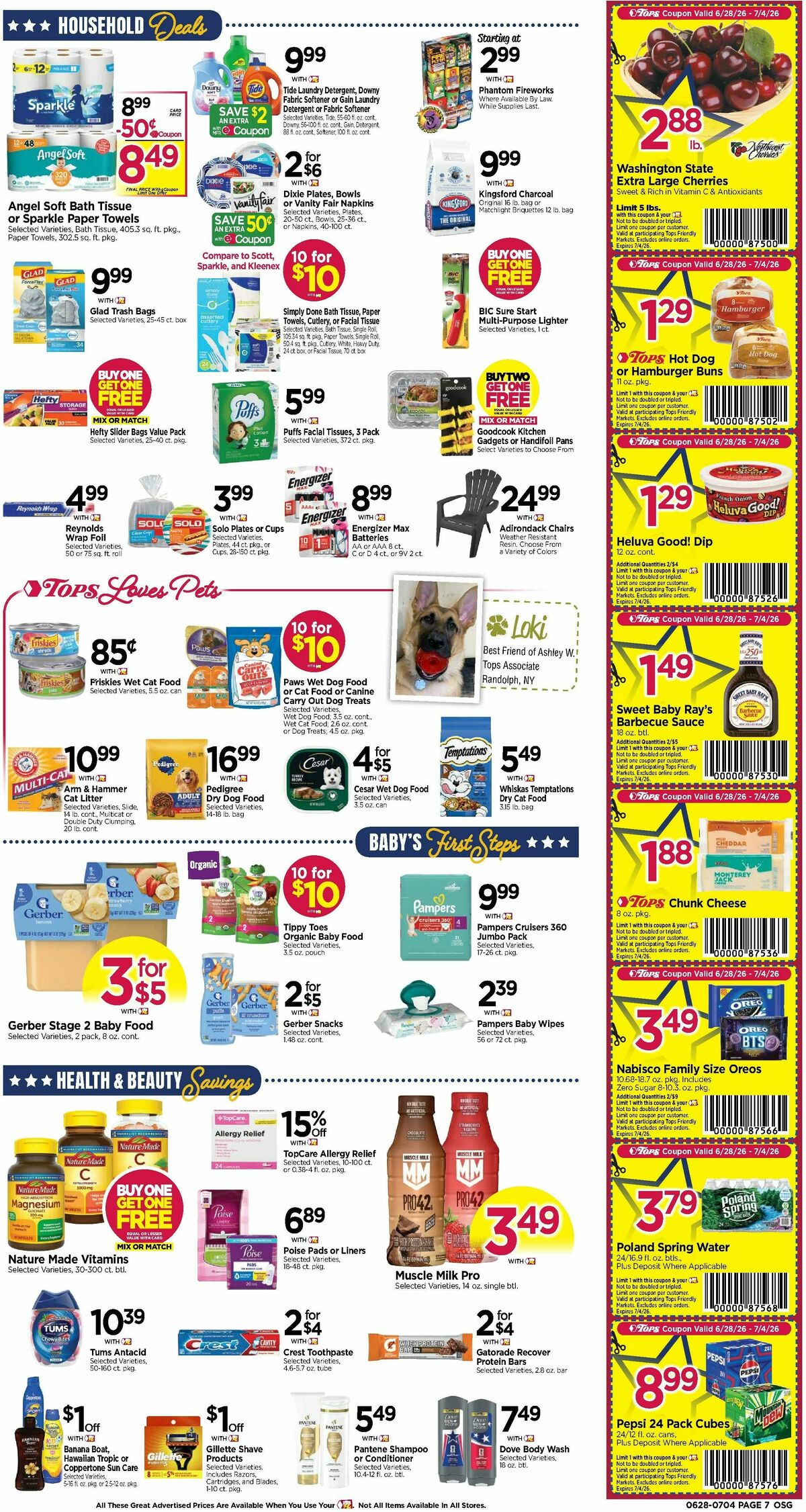 Tops Friendly Markets Weekly Ad from June 28