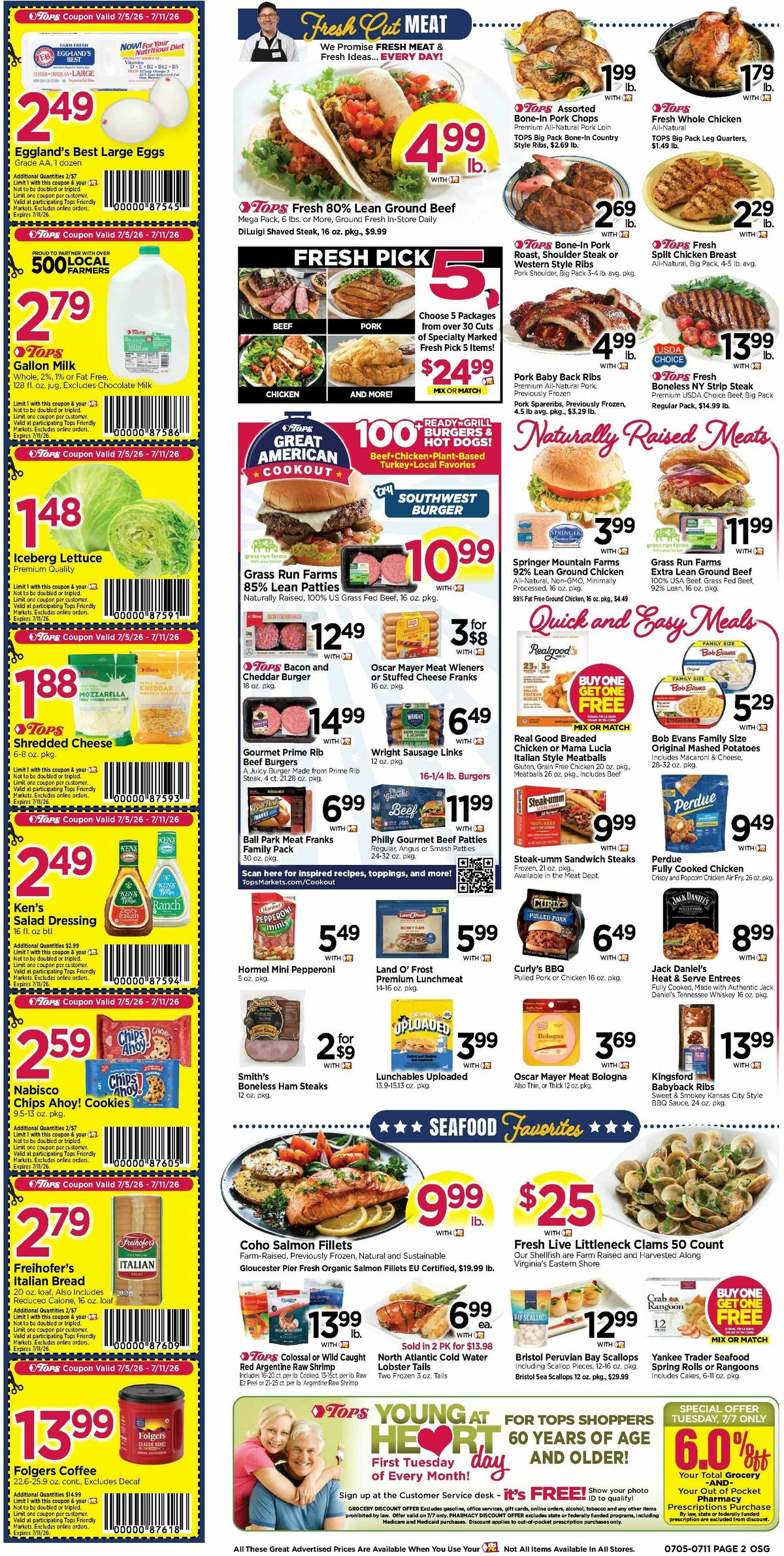 Tops Friendly Markets Weekly Ad from July 5