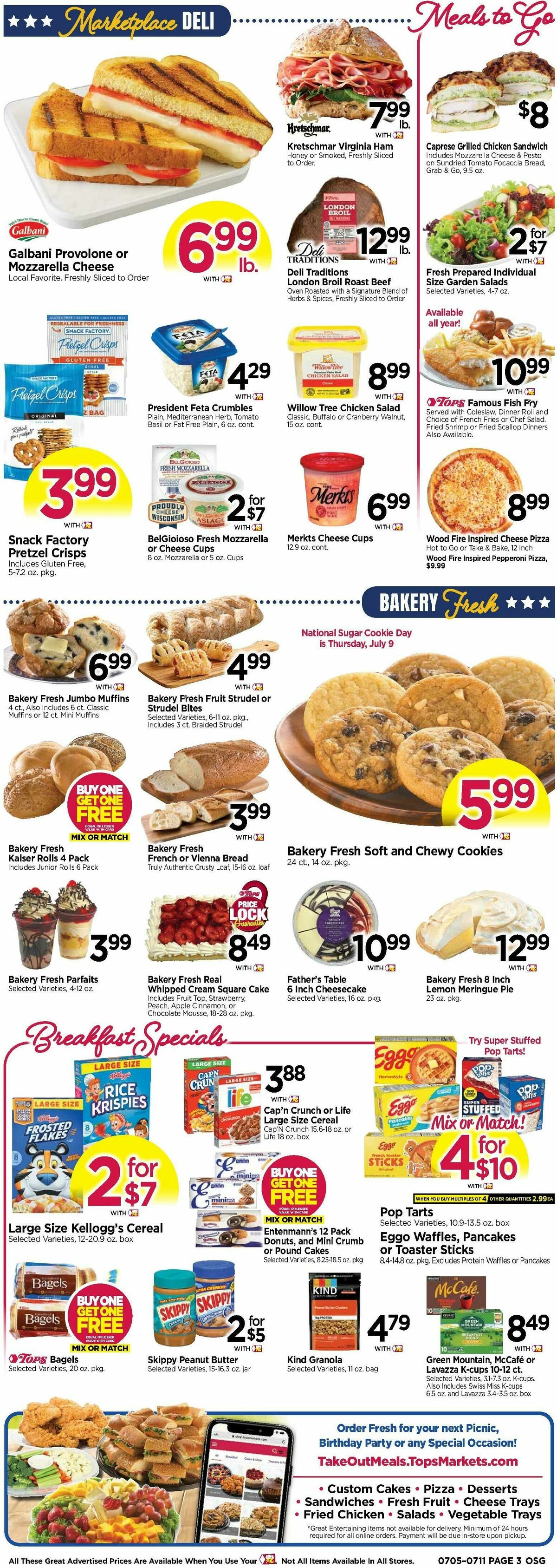 Tops Friendly Markets Weekly Ad from July 5