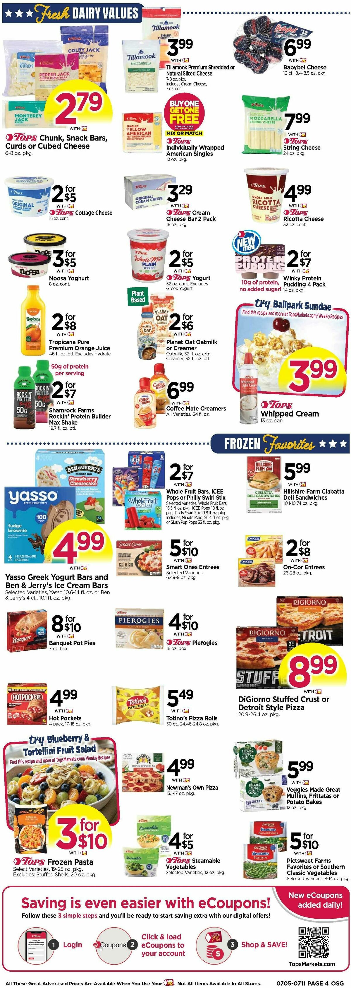 Tops Friendly Markets Weekly Ad from July 5