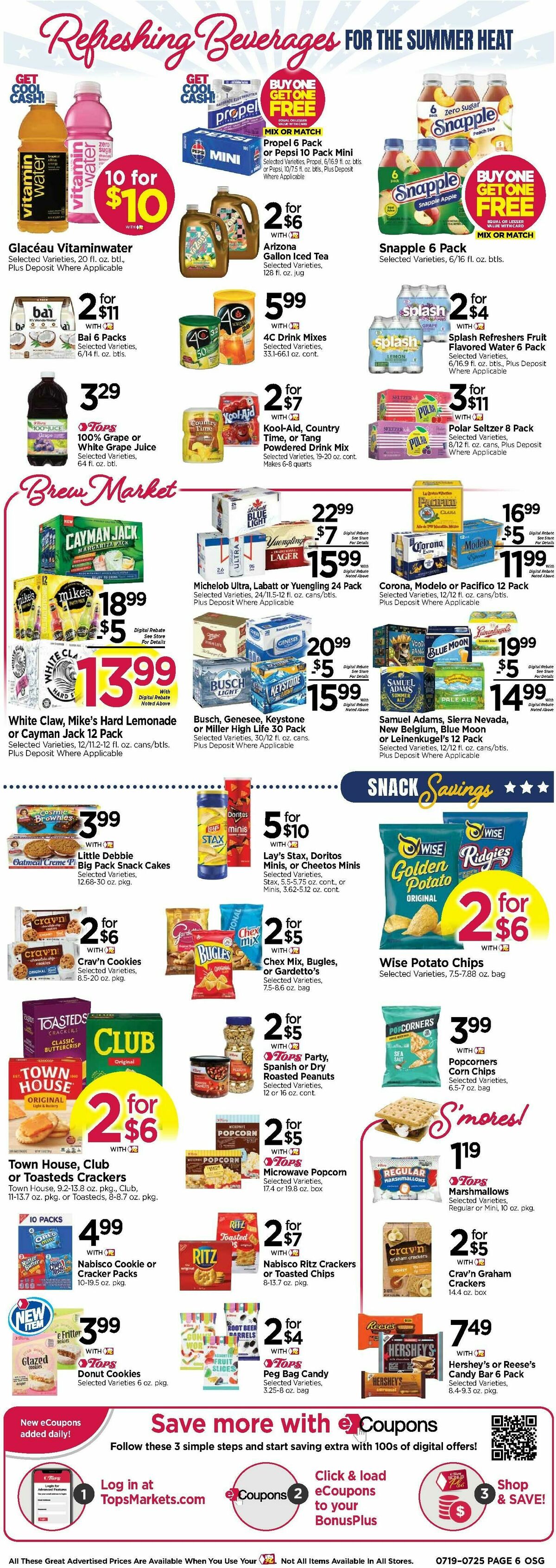 Tops Friendly Markets Weekly Ad from July 19