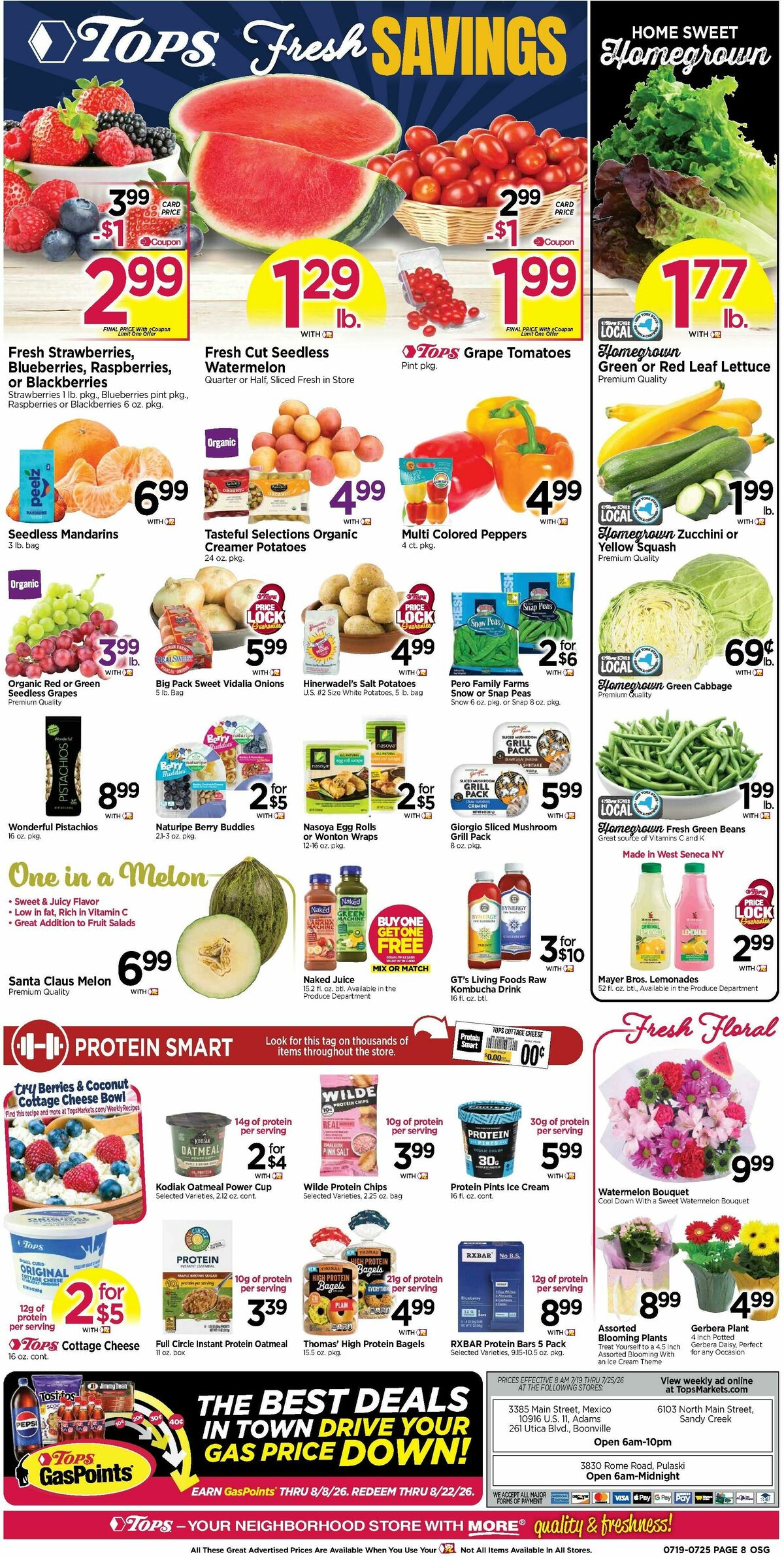 Tops Friendly Markets Weekly Ad from July 19