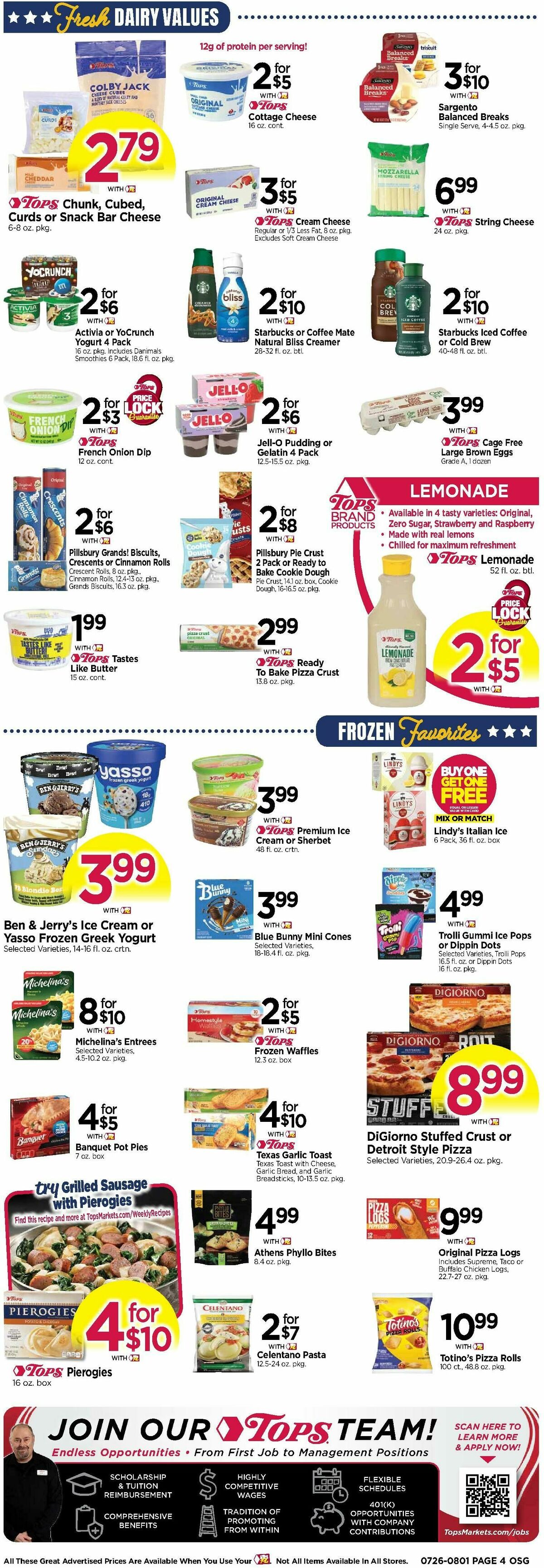 Tops Friendly Markets Weekly Ad from July 26