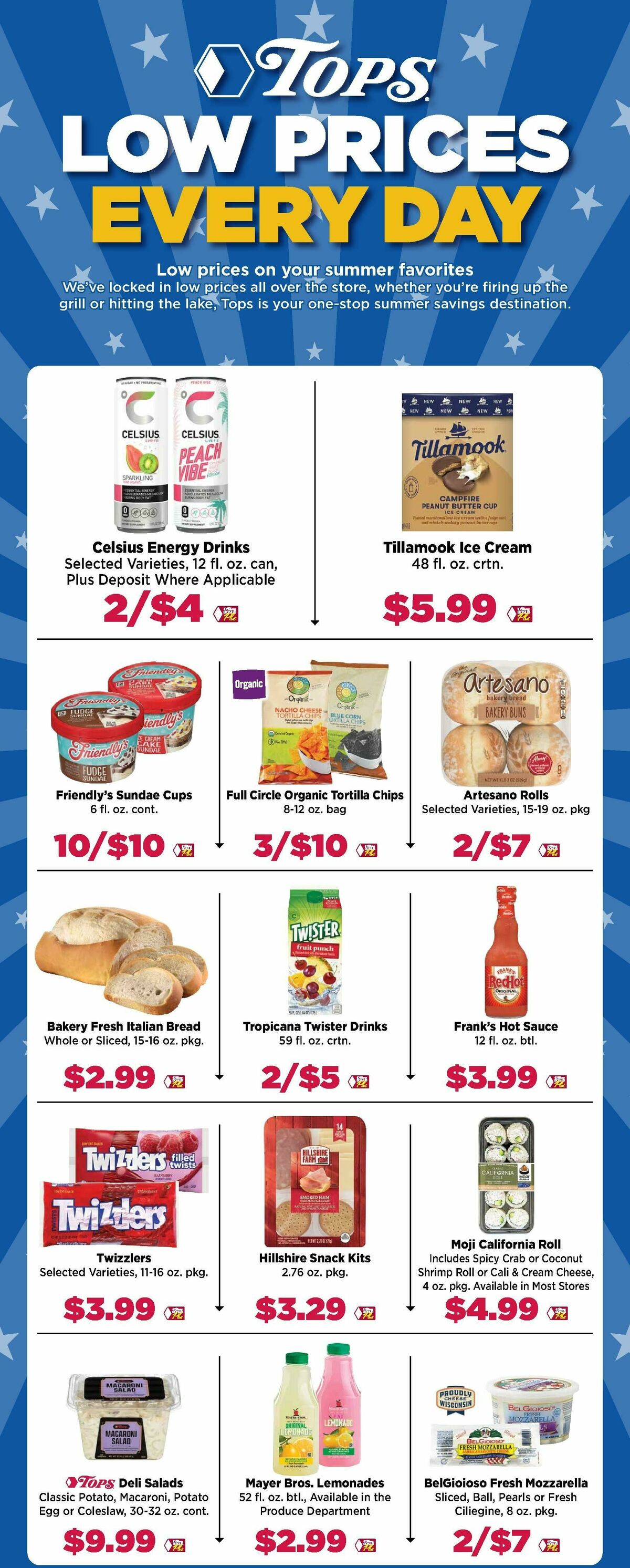 Tops Friendly Markets Weekly Ad from July 26