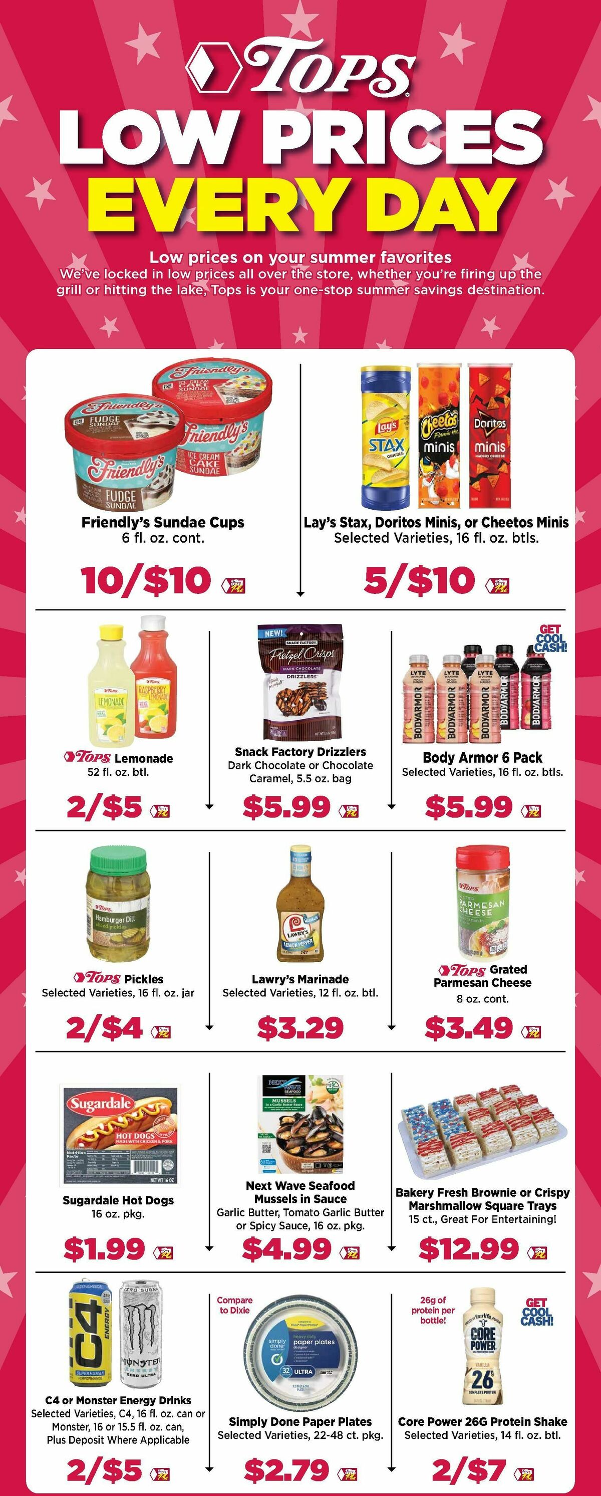 Tops Friendly Markets Weekly Ad from August 2