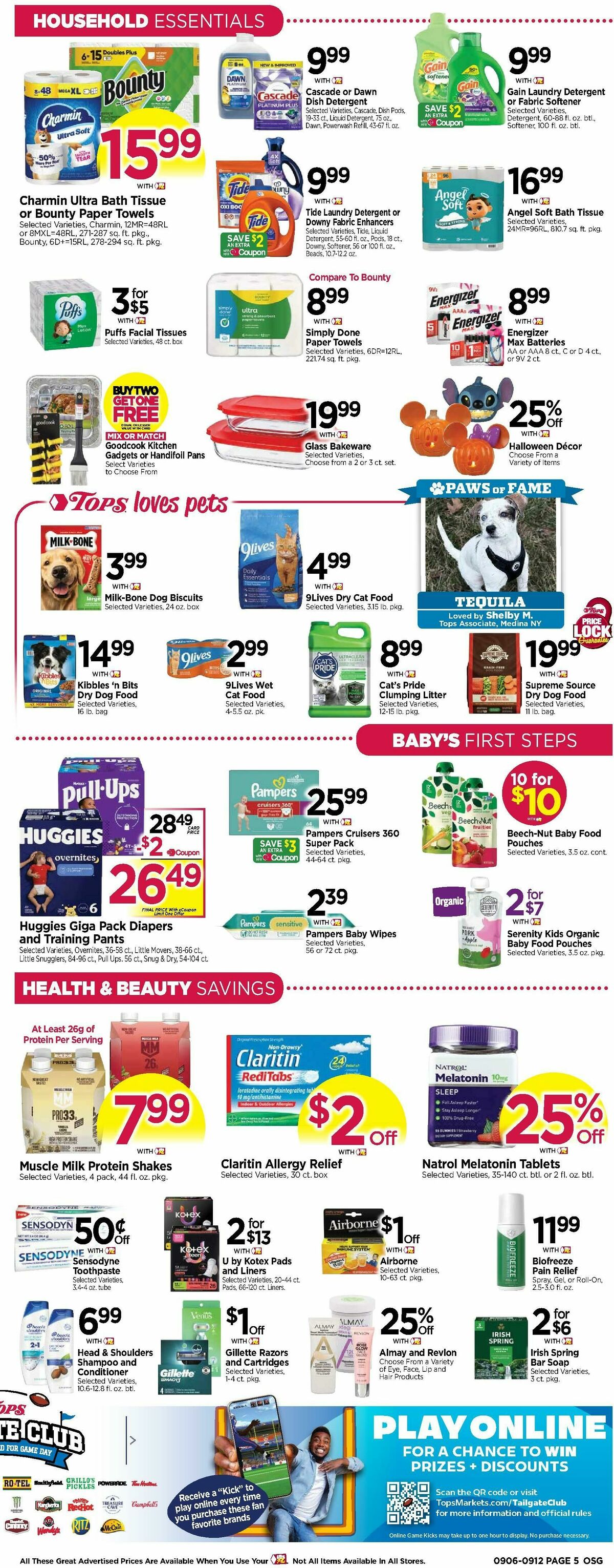 Tops Friendly Markets Weekly Ad from September 6