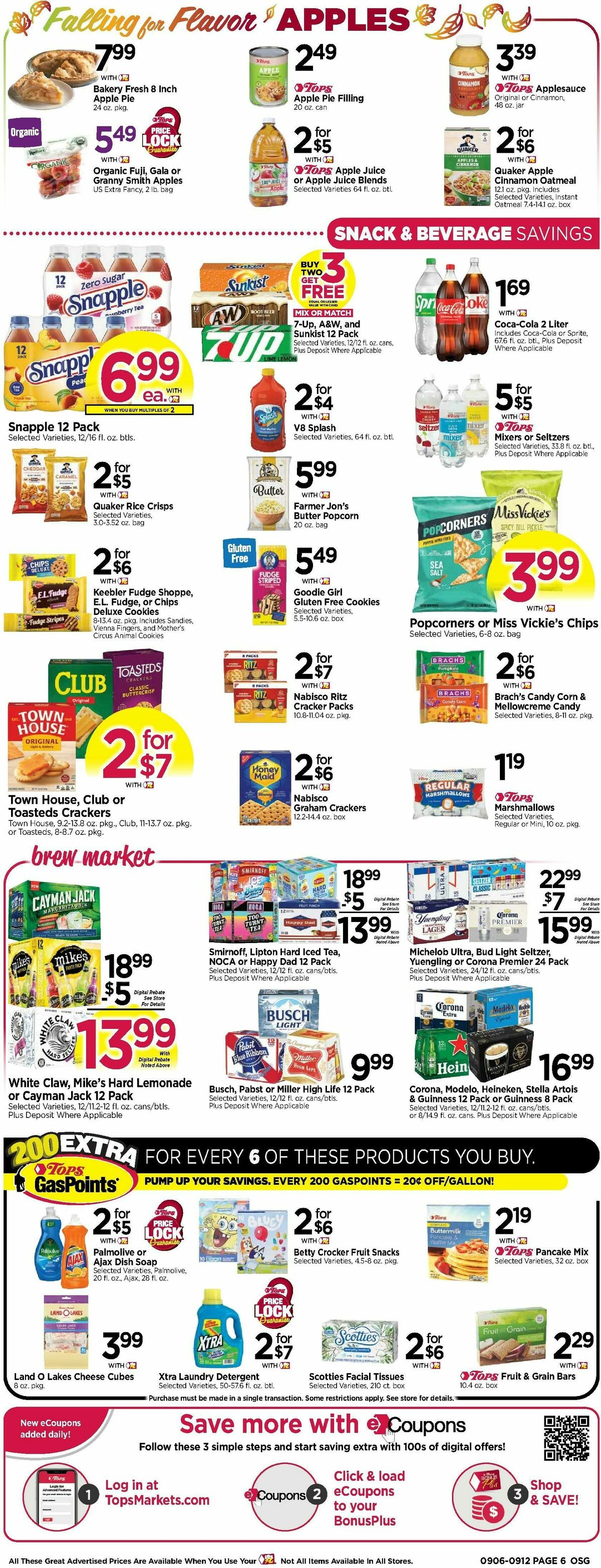 Tops Friendly Markets Weekly Ad from September 6