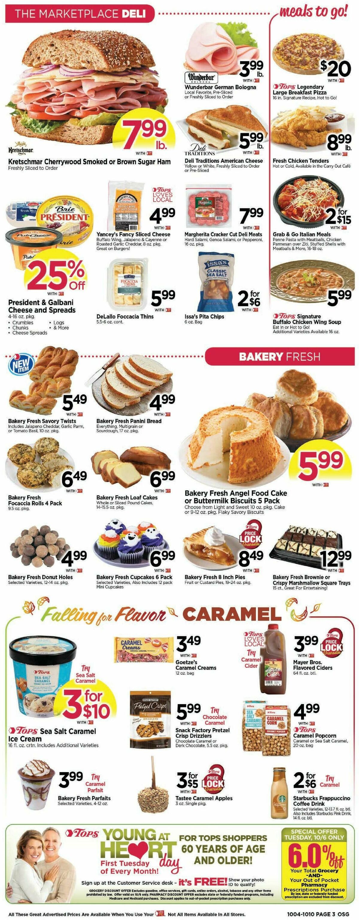 Tops Friendly Markets Weekly Ad from October 4