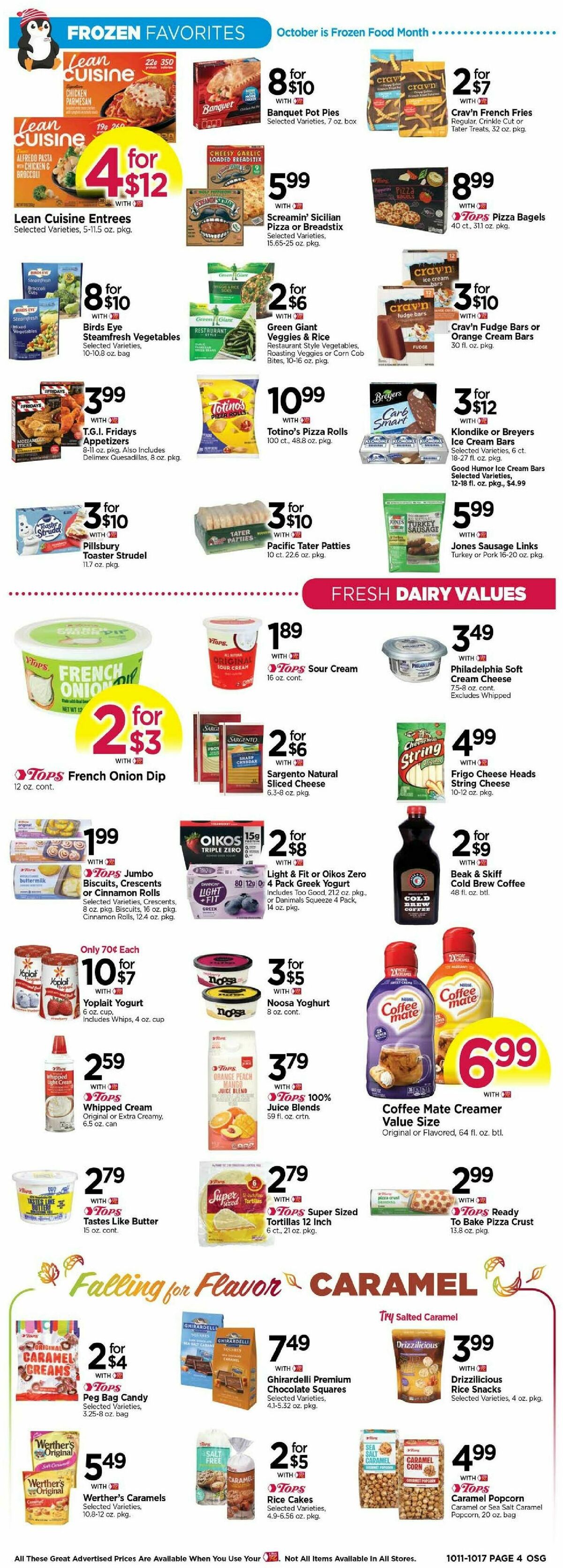 Tops Friendly Markets Weekly Ad from October 11