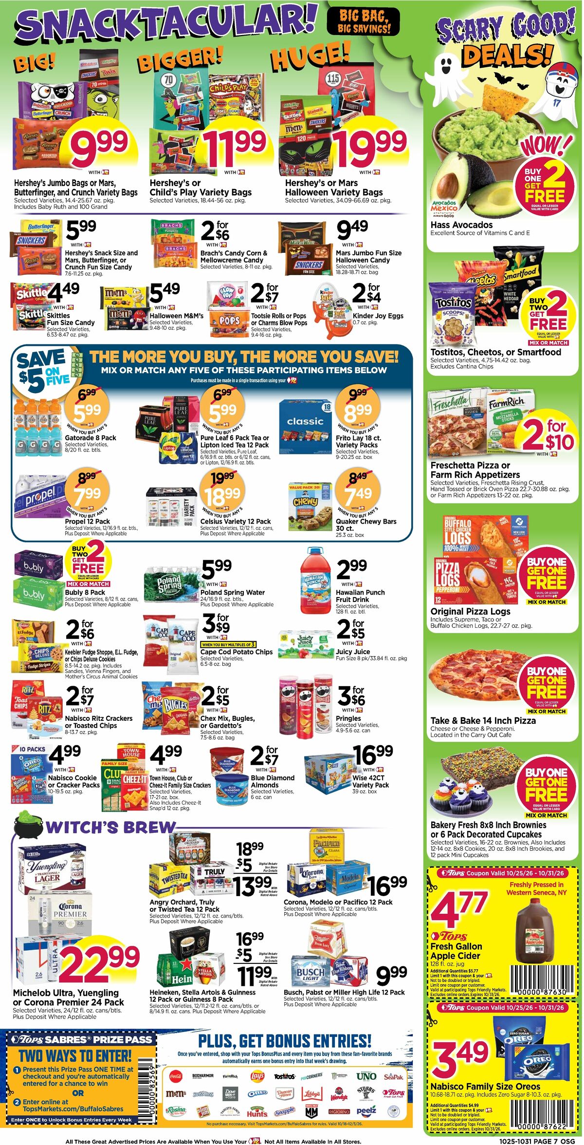 Tops Friendly Markets Weekly Ad from October 25