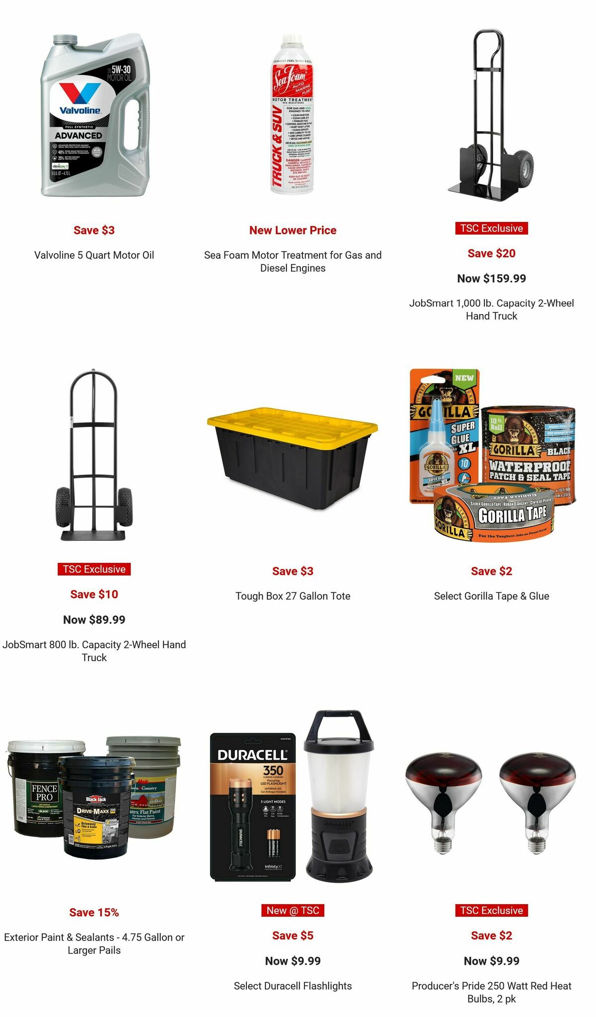 Tractor Supply Weekly Ad from August 22