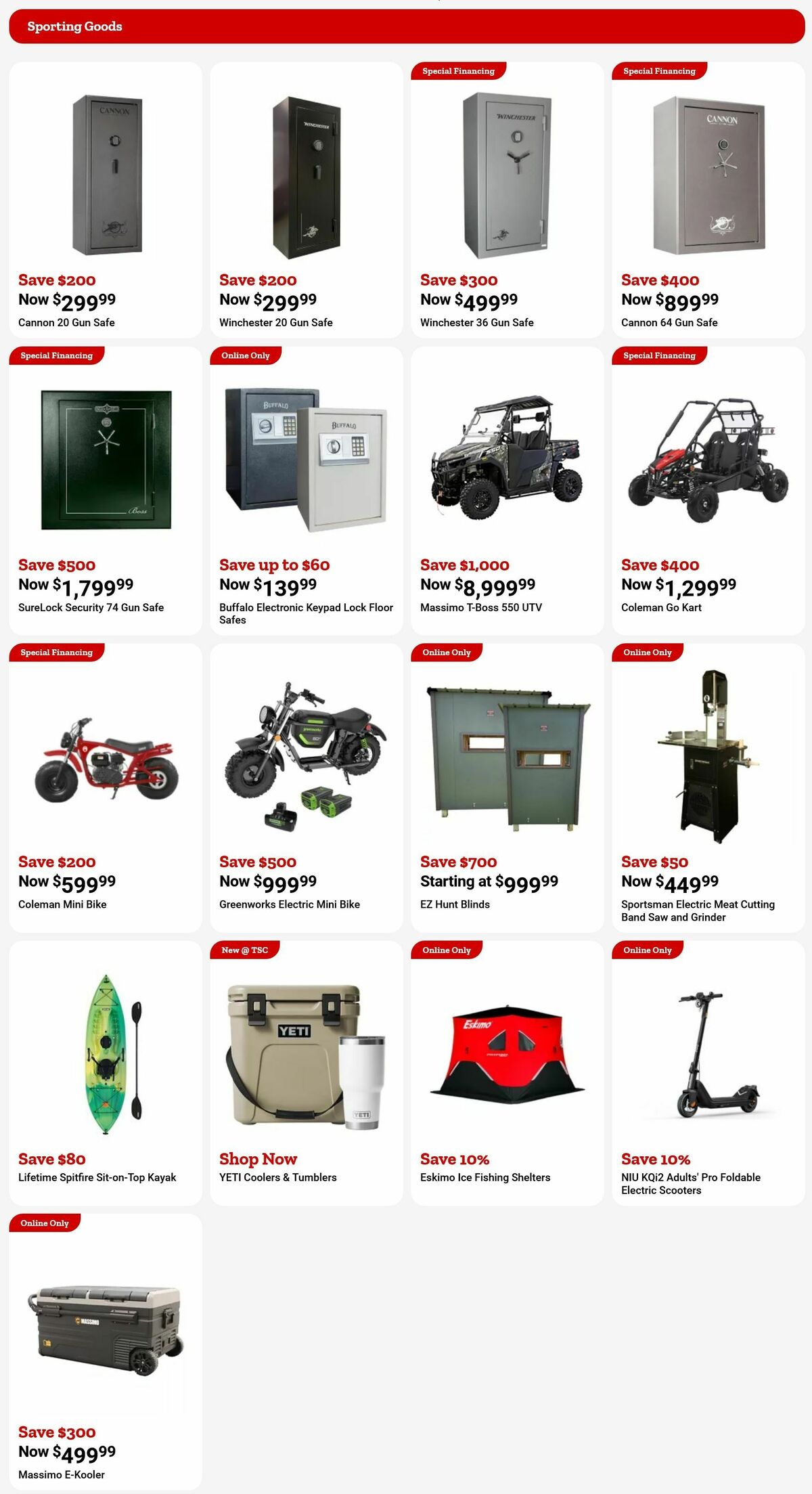 Tractor Supply Black Friday Weekly Ad from November 21