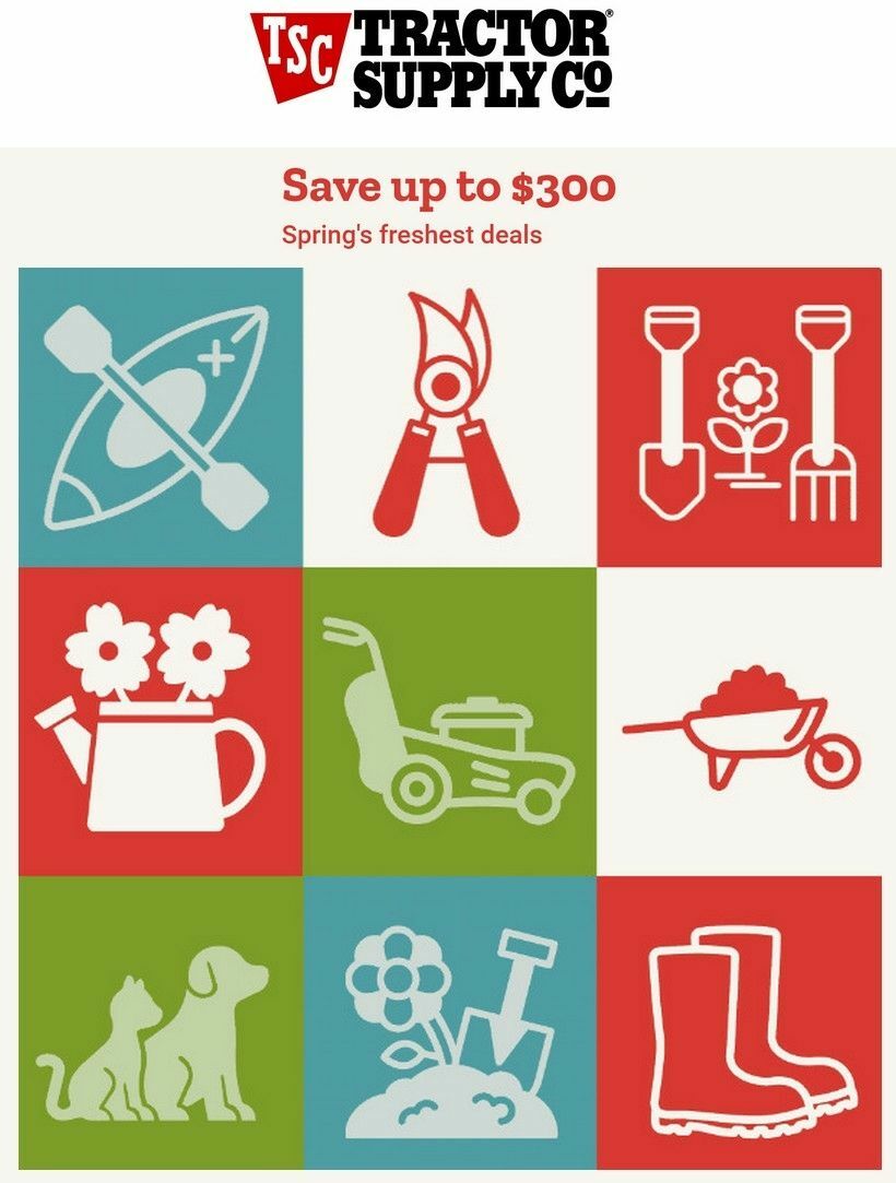 Tractor Supply Weekly Ad from March 28