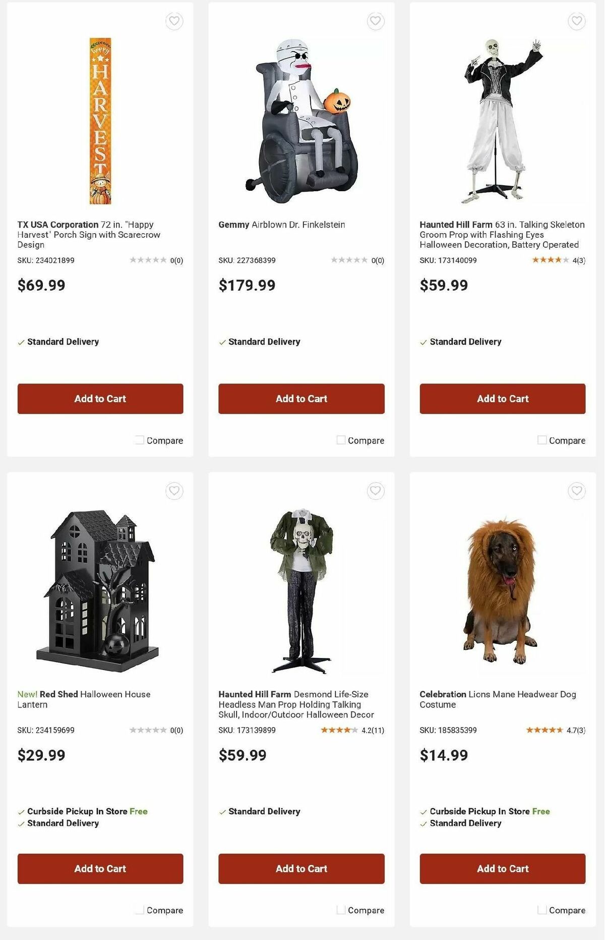 Tractor Supply Halloween Weekly Ad from August 25