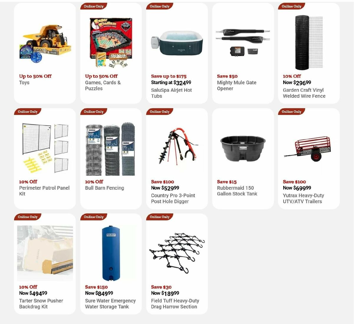 Tractor Supply Weekly Ad from January 14