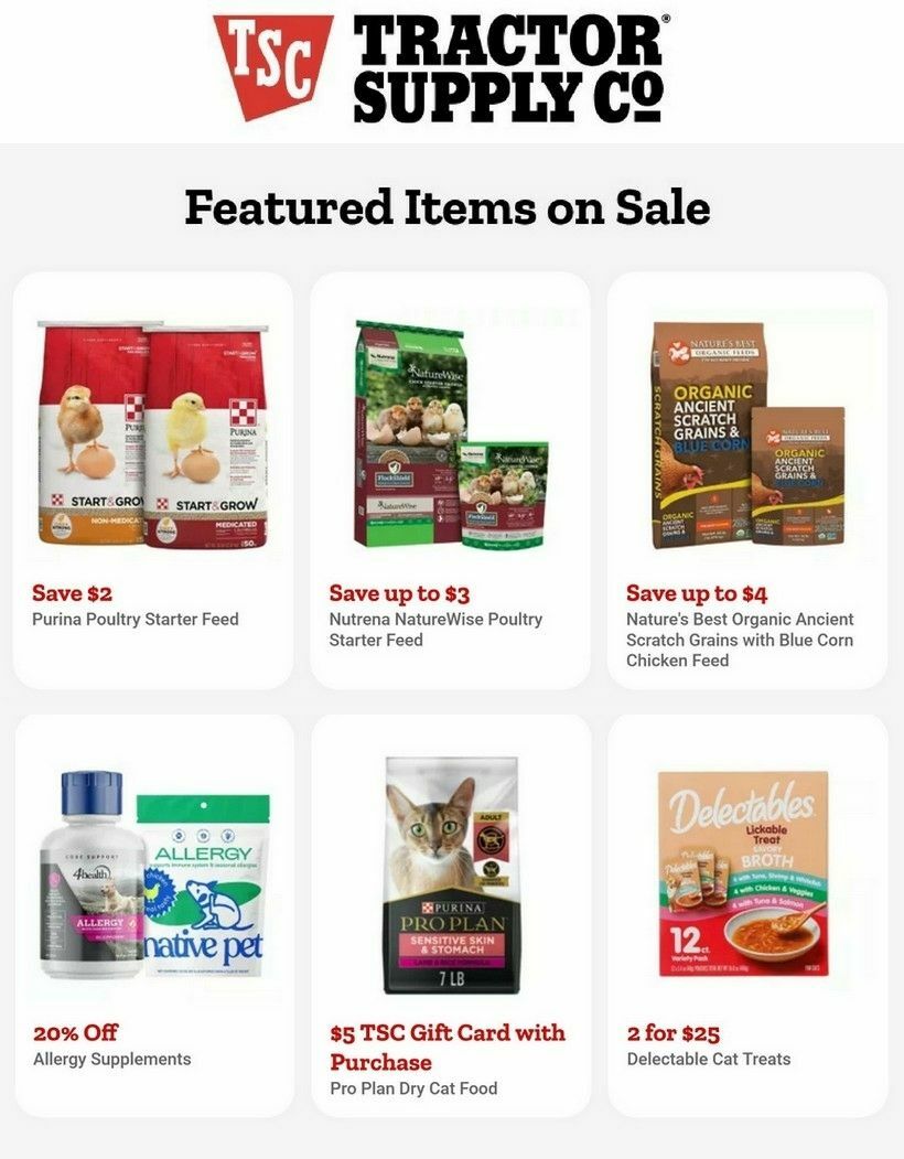 Tractor Supply Weekly Ad from February 24
