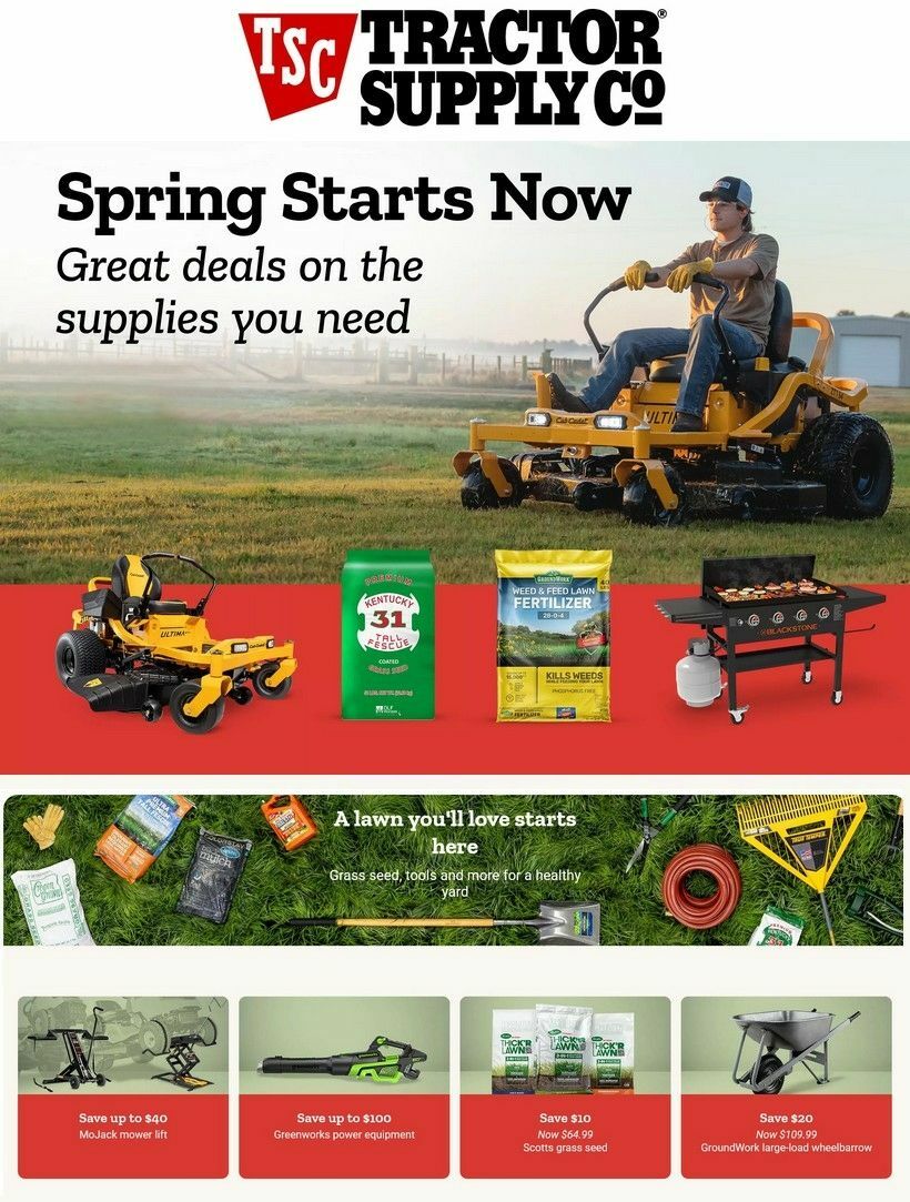 Tractor Supply Weekly Ad from March 12
