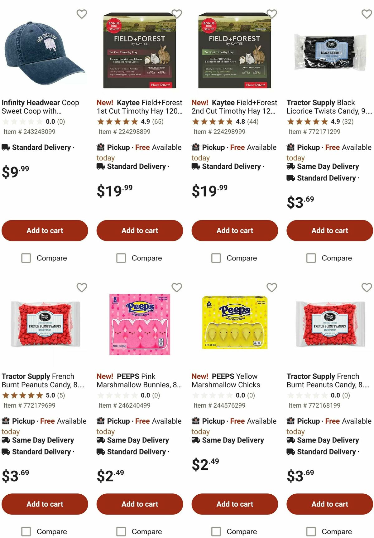 Tractor Supply Easter Weekly Ad from March 30