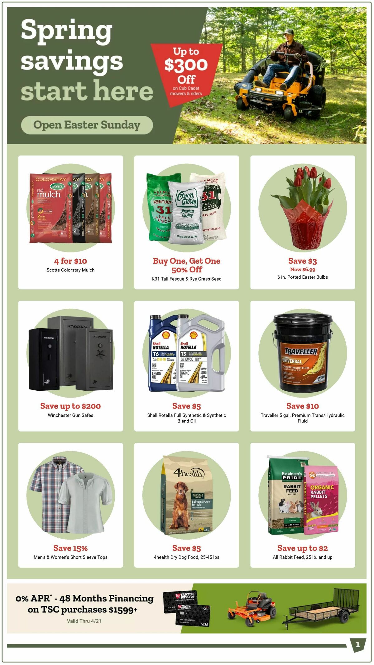 Tractor Supply Weekly Ad from April 14