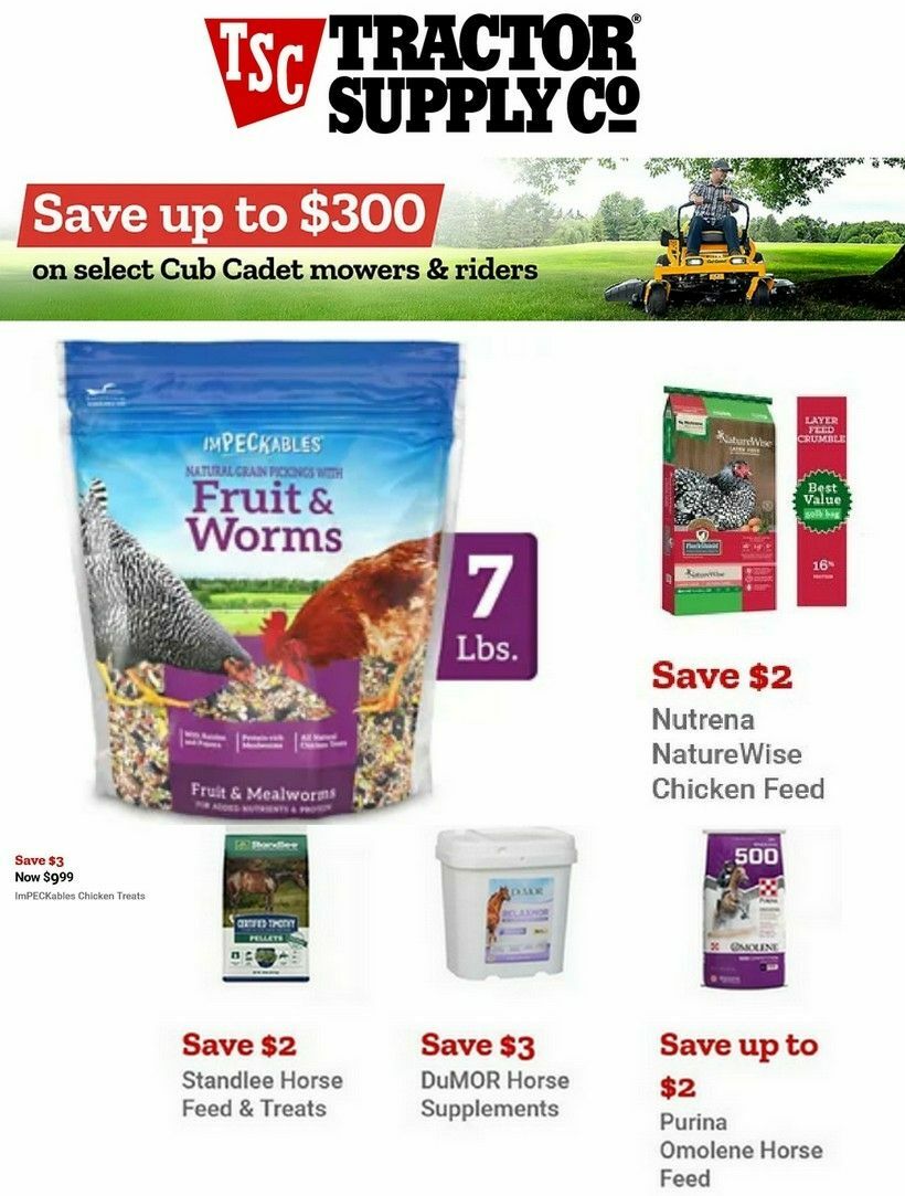 Tractor Supply Weekly Ad from April 22